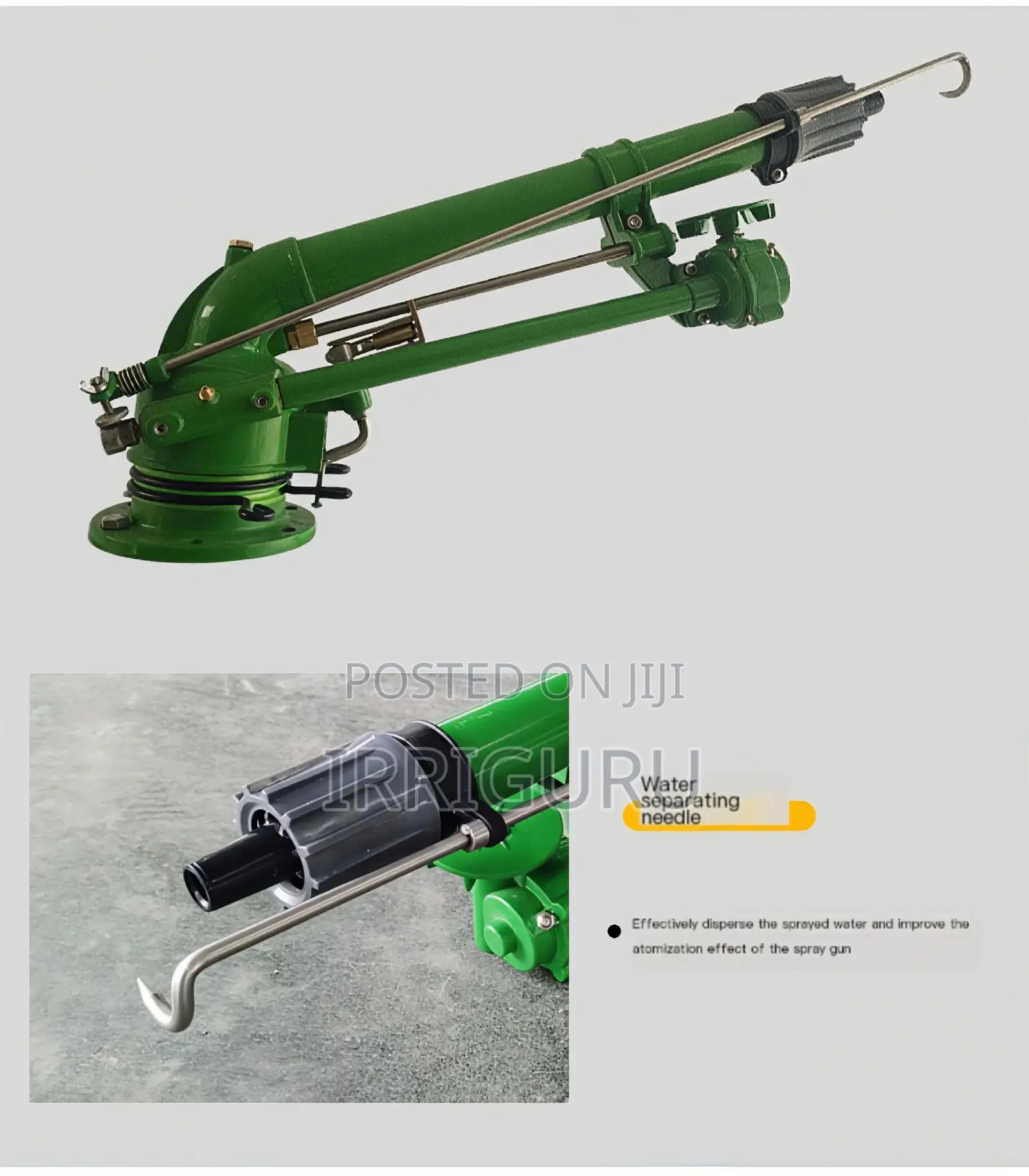 Large Flow Turbocharged Water Sprayertype 40 Metal Sprinkler