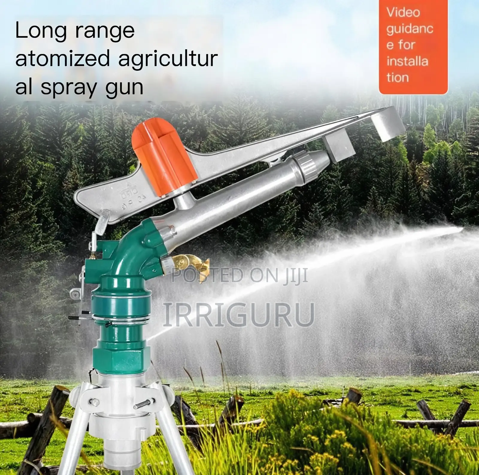 Py30 Type Rain Sprinkler 1 Inch Farmland Irrigation Sprinkle