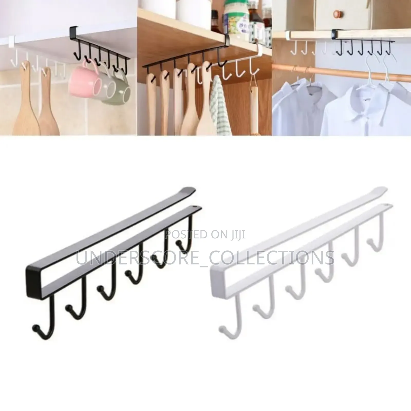 Kitchen Organizer Hanging Rack Holder