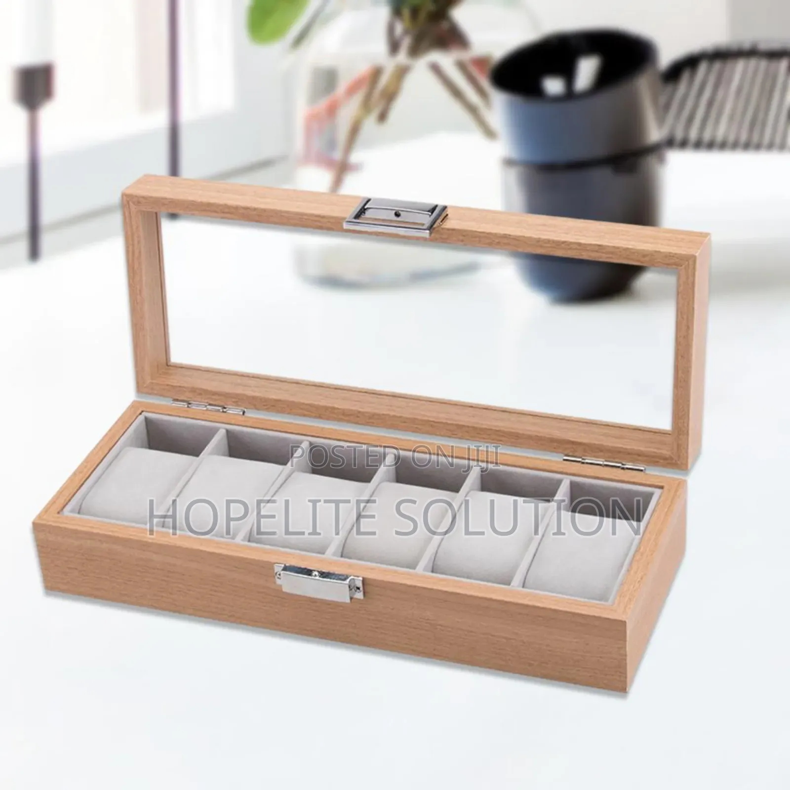6 Slot Wooden Watch Organic