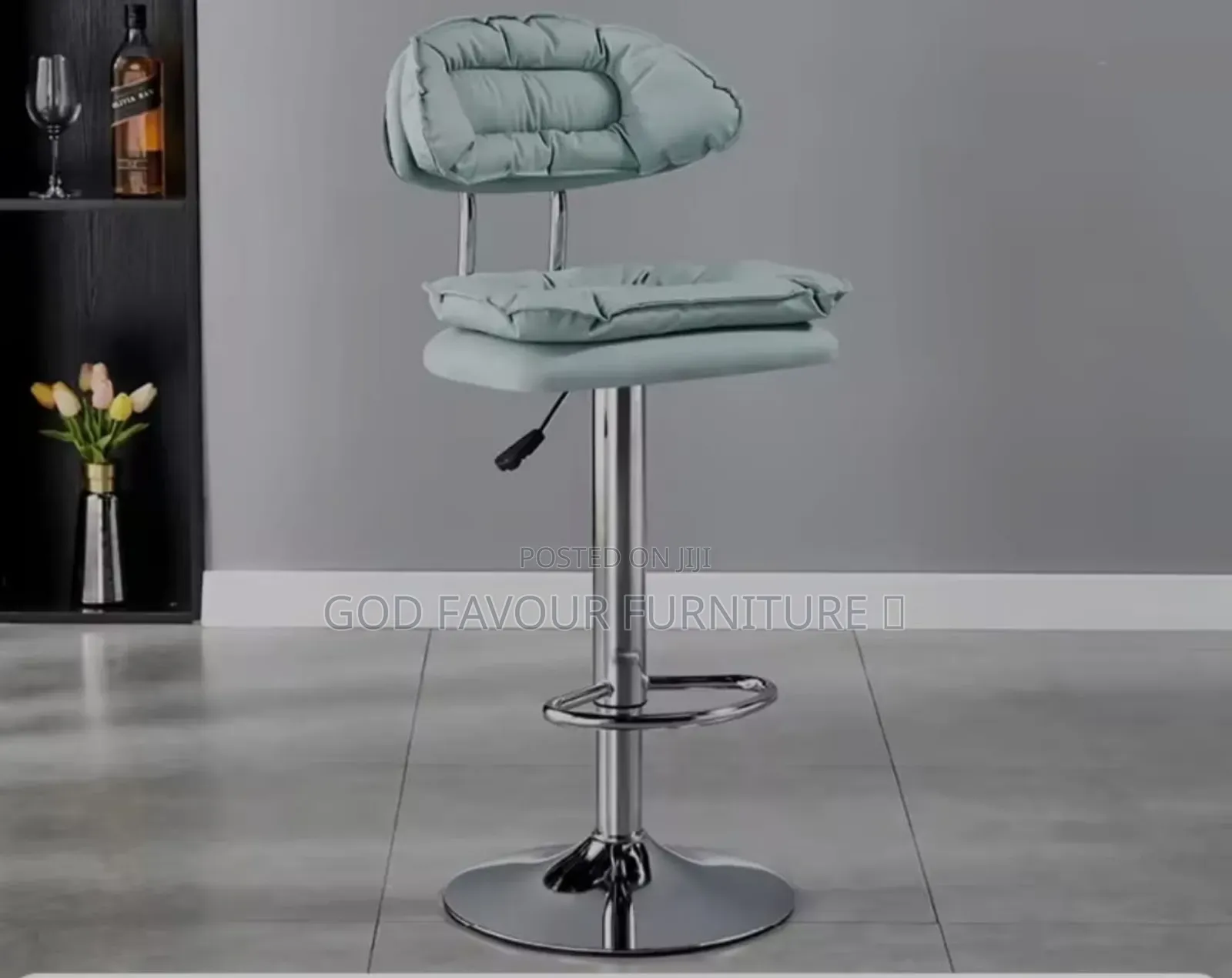 New Comfy Padded Counter Bar Stool Armless Awi8j