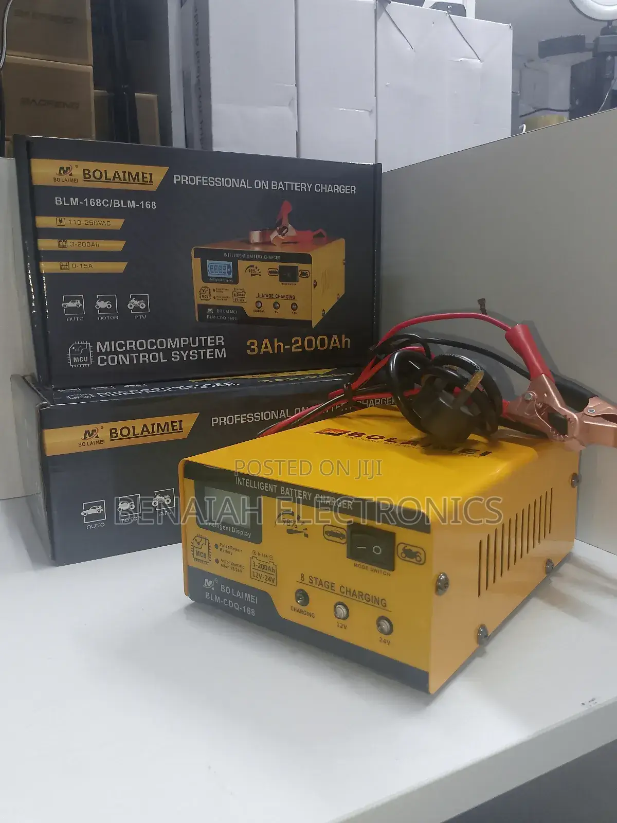 Professional Car Battery Charger.Quick Charge Blm168(New MDL