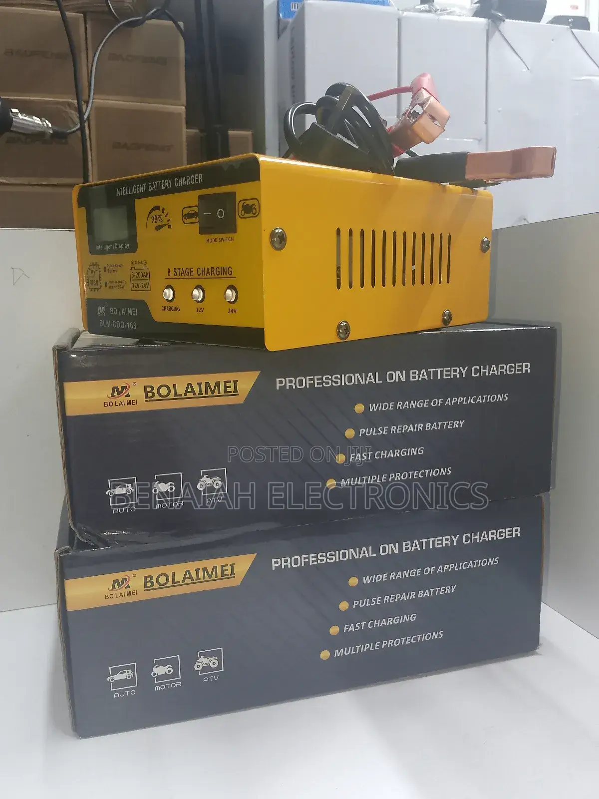 Professional Car Battery Charger.Quick Charge Blm168(New MDL