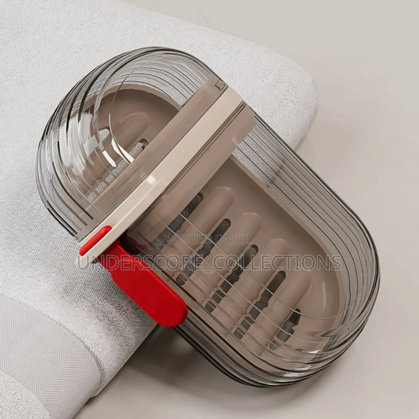Travel Soap Dish Case(Clear)
