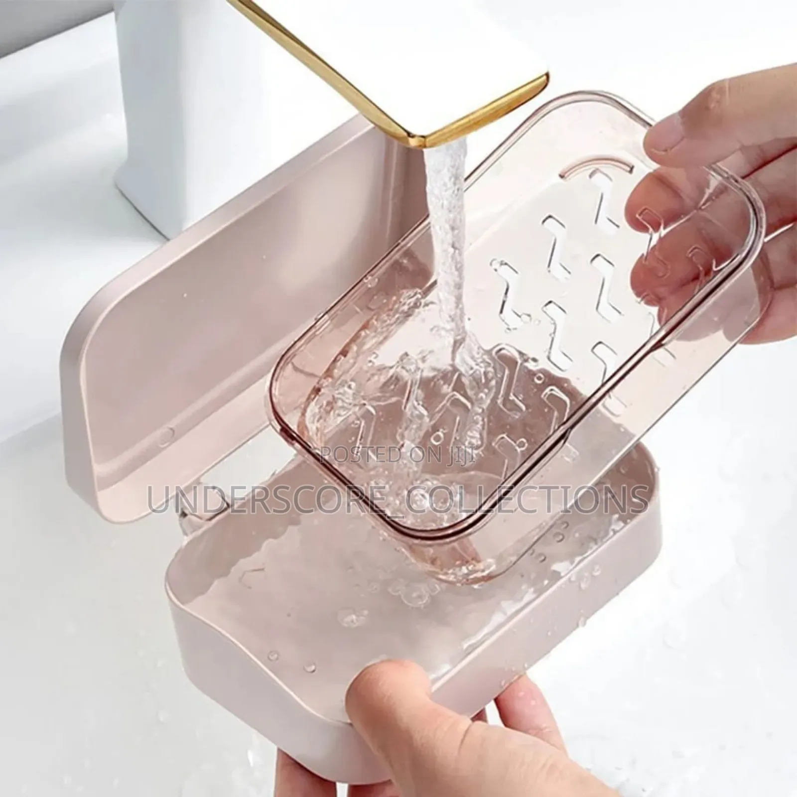 Travel Soap Dish Case(Clear)