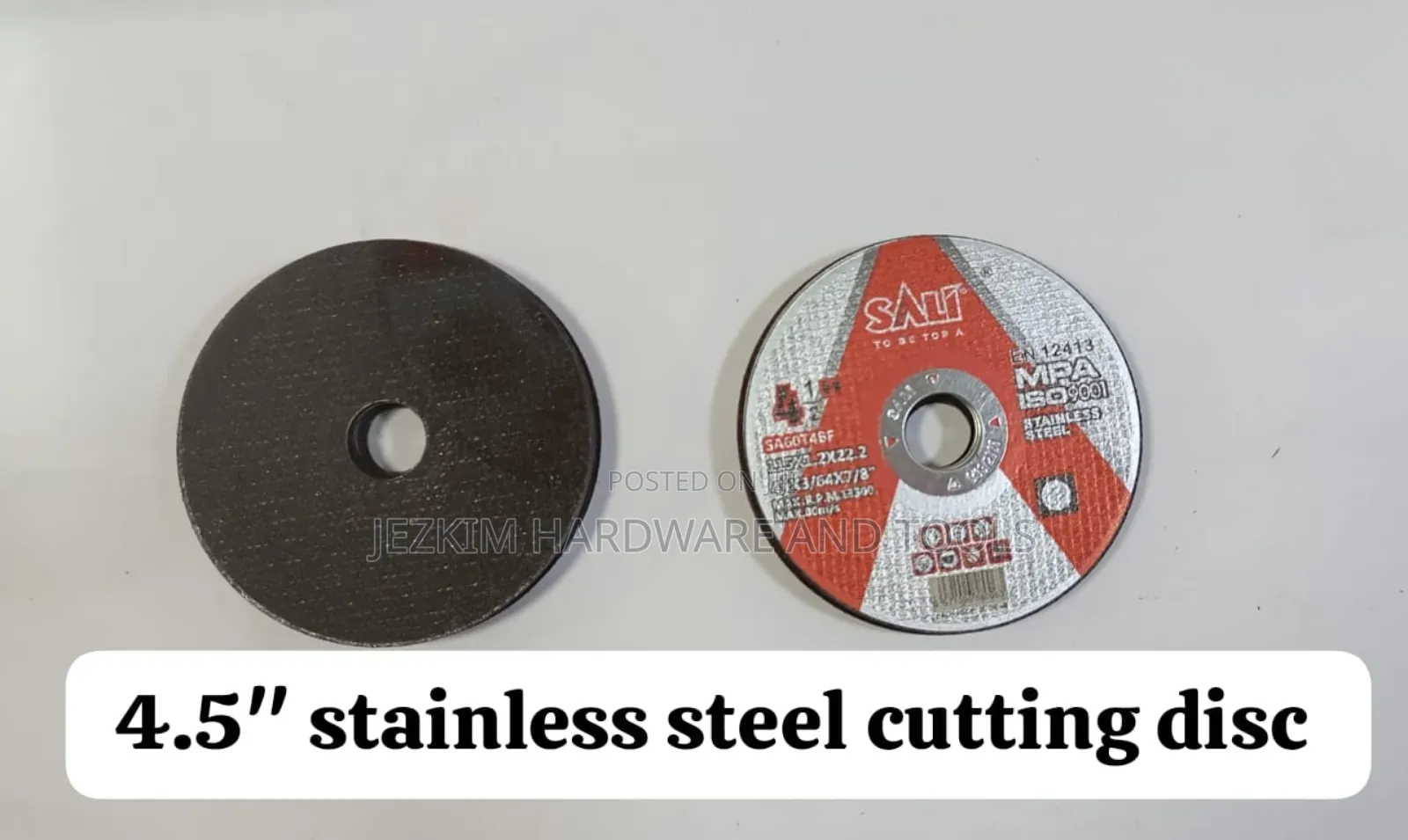 Stainless Steel Cutting Disc 4.5"