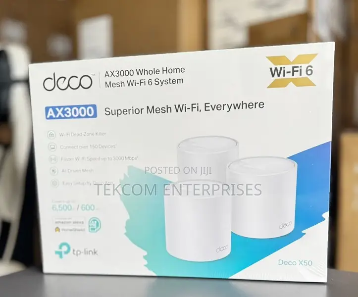 Tp-Link Deco X50 Ax3000 Whole Home Mesh System Deco X50-3