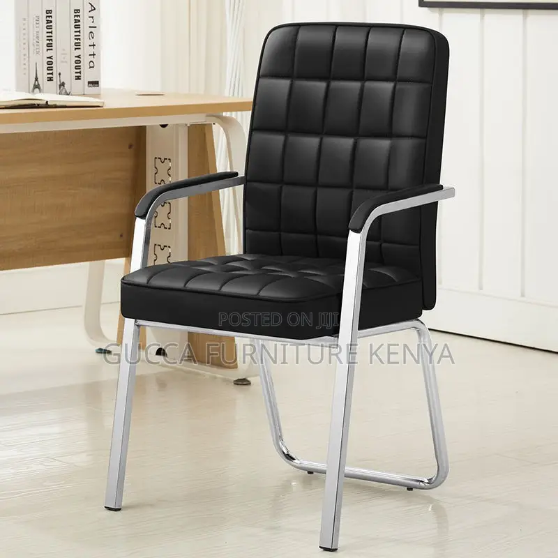 Office Chair: Sturdy and Thickened Conference Leather Chair
