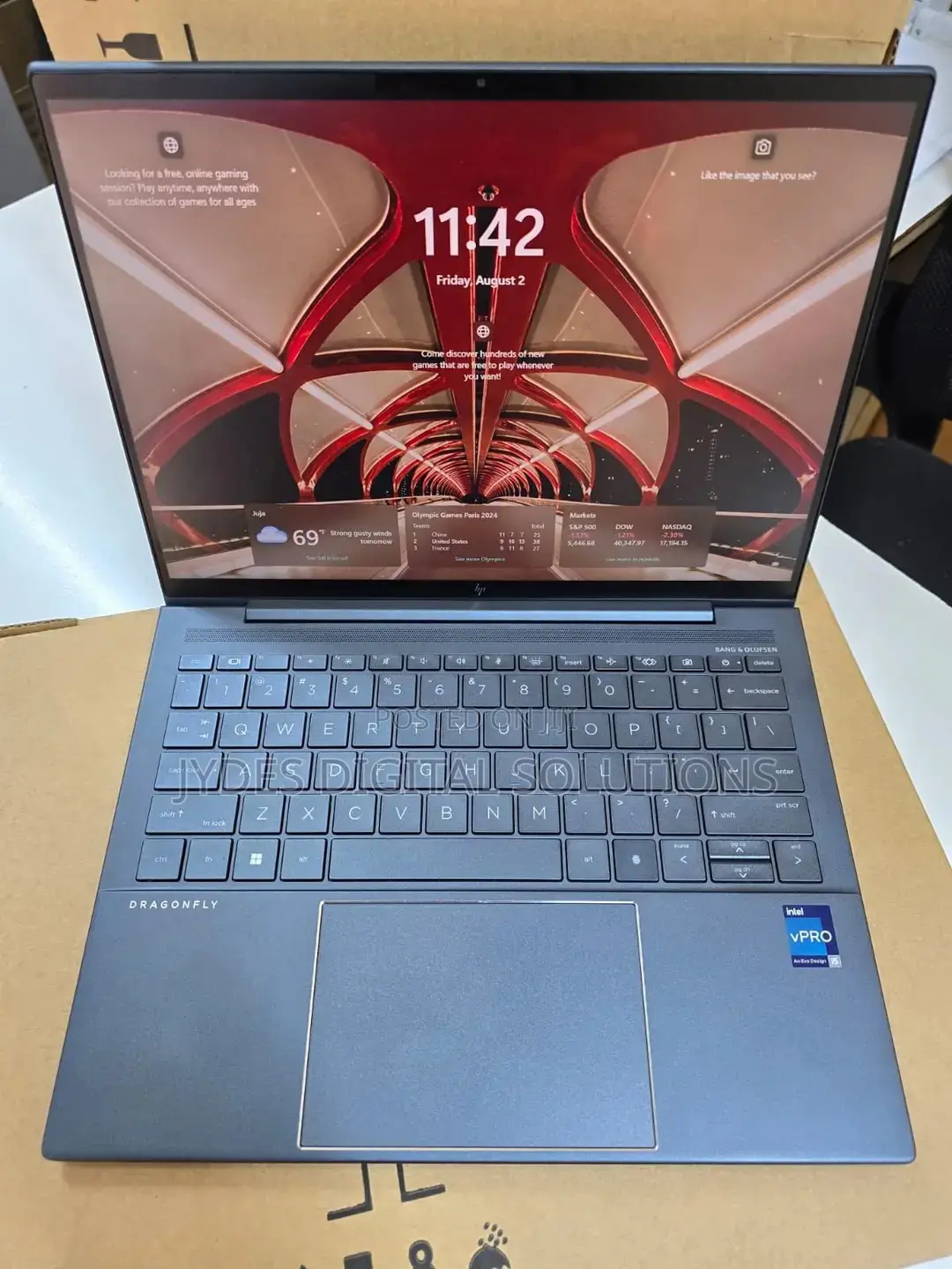 Laptop HP Dragonfly G3 16GB Intel Core I7 SSD 512GB