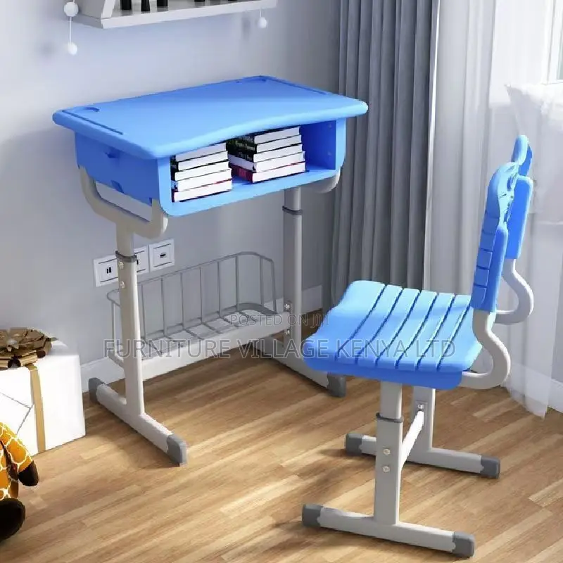 Kid's Furniture:Adjustable Schoolroom Writing Desk Chair