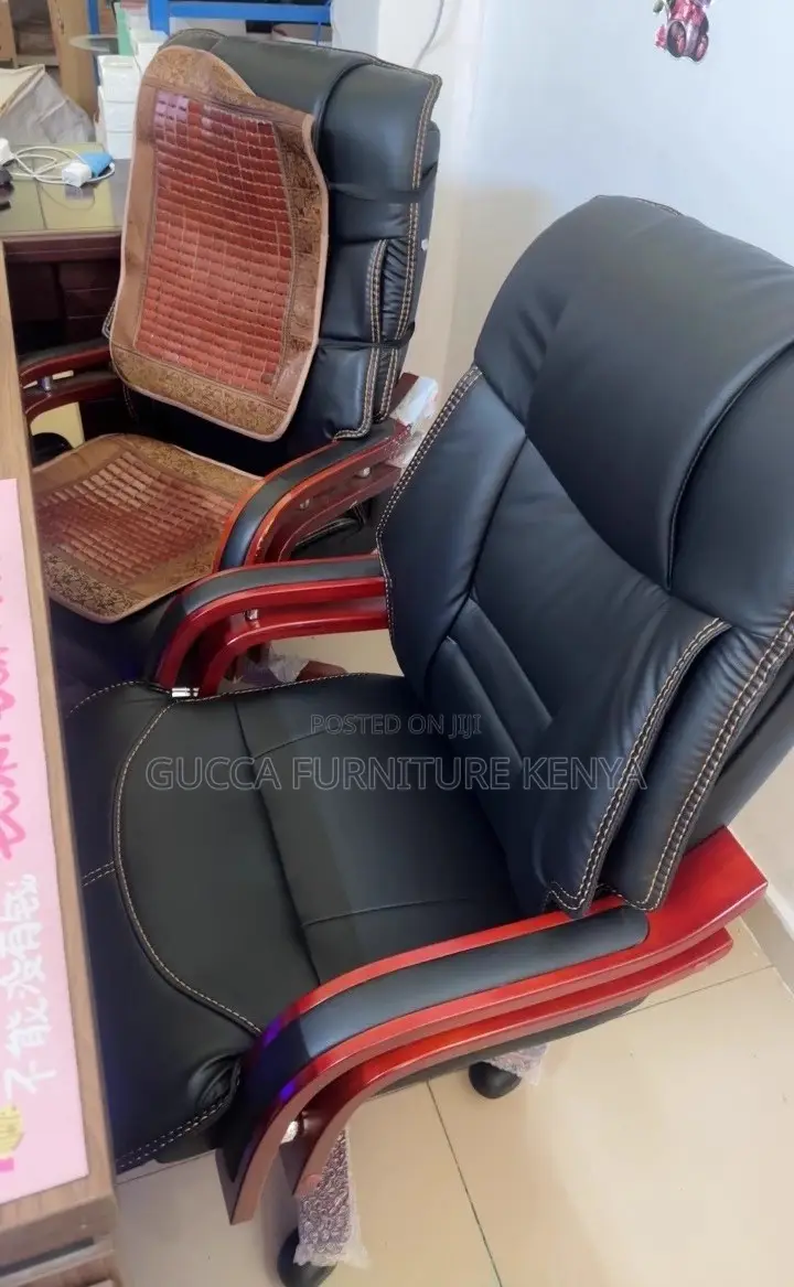 Office Chair: Lunch Break Luxury Executive High-Back Chair