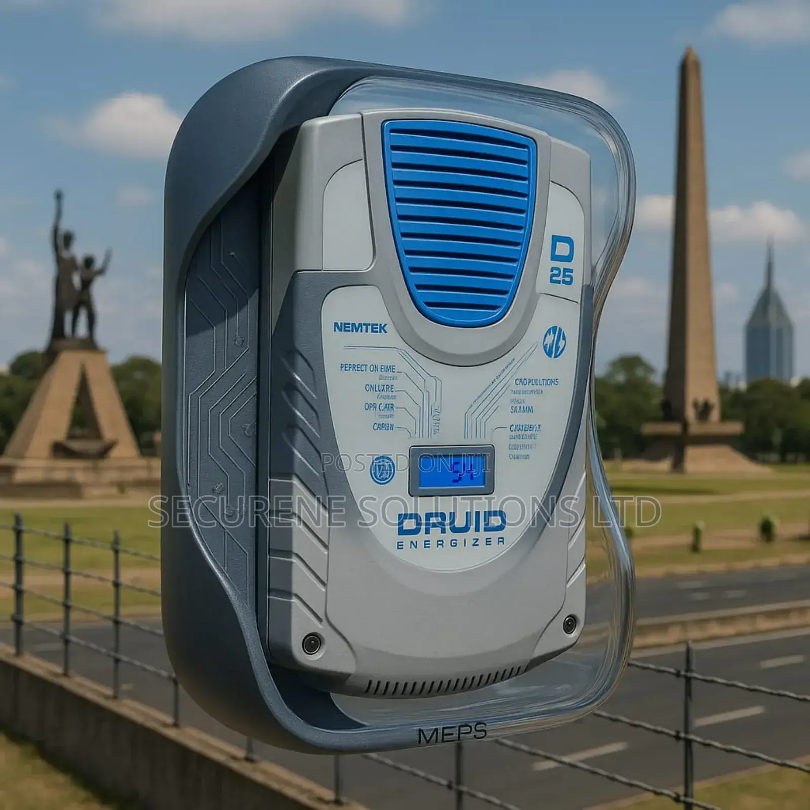 Nemtek Druid 25 LCD Electric Fence Energizer.