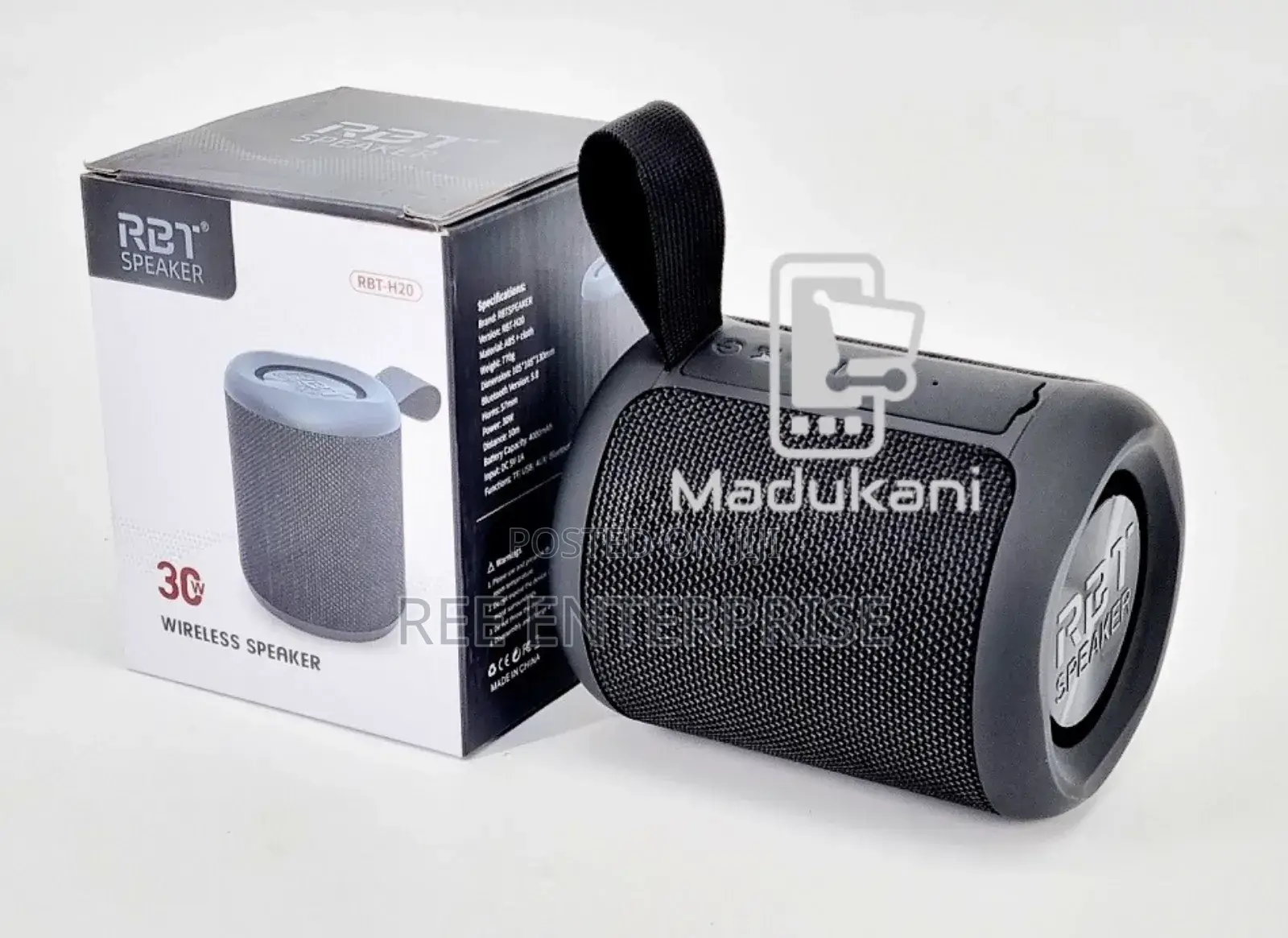High Volume Wireless Speaker RHBT-H20
Bp