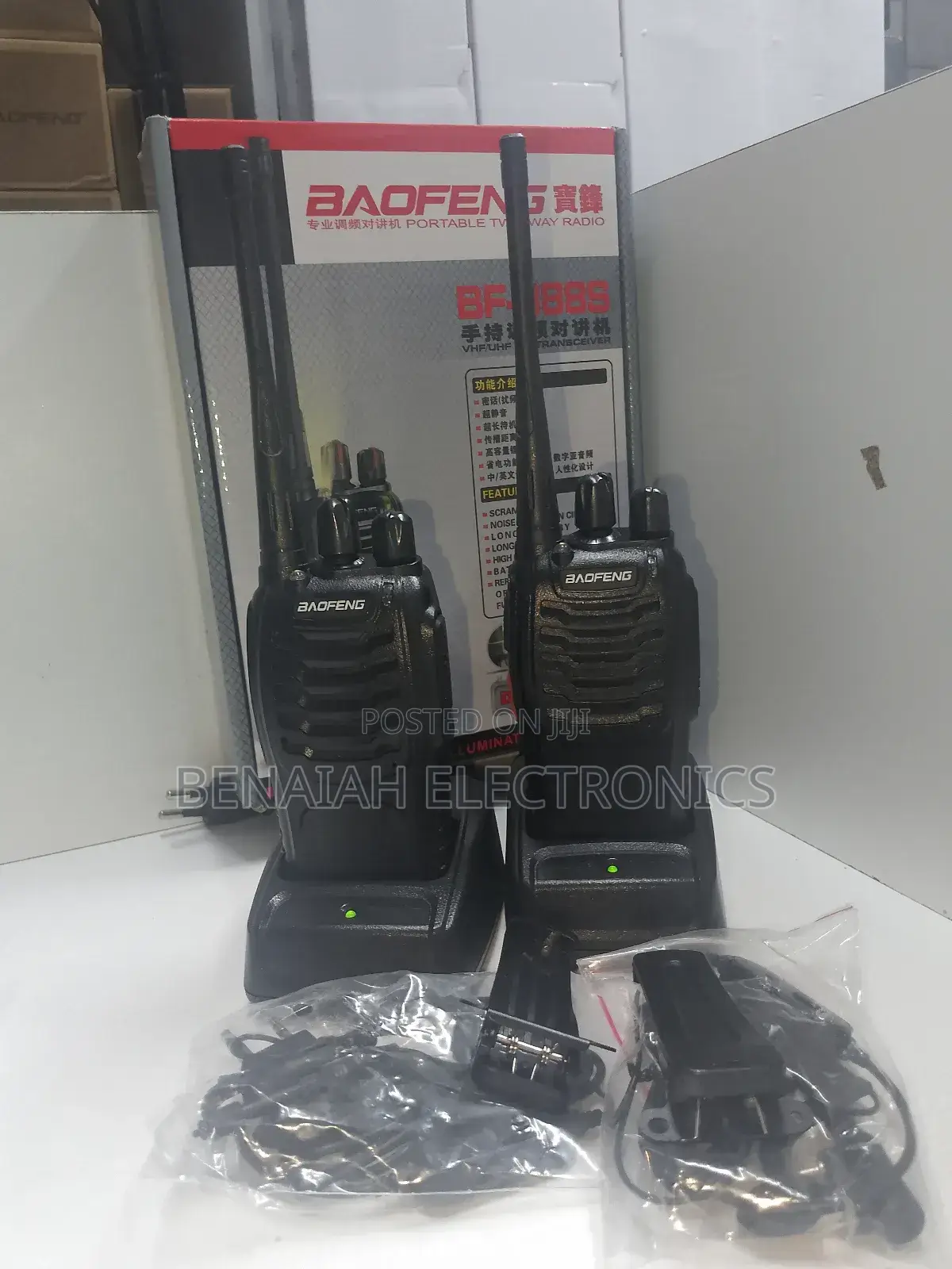 Walkie Talkie 888s Baofeng With Battery Save