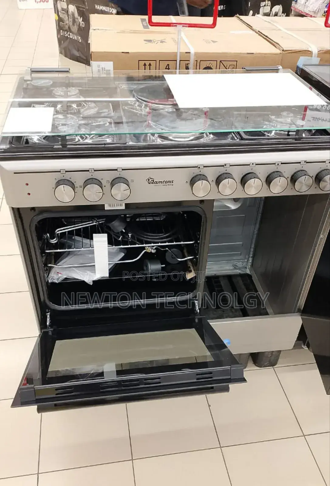 60*90 Stainless Steel Ramtons Cooker