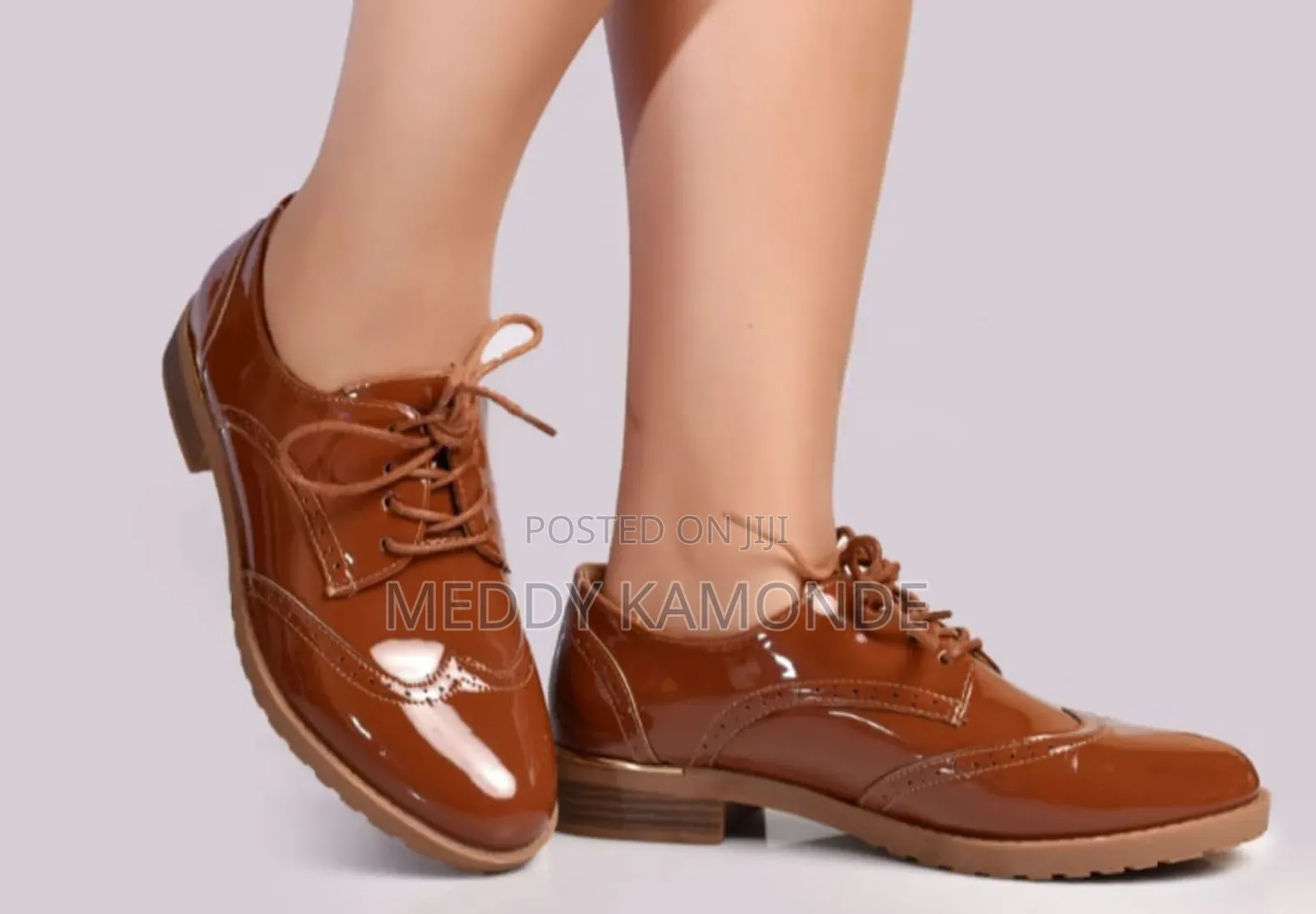 Brown Green Boyfriend's Shoes