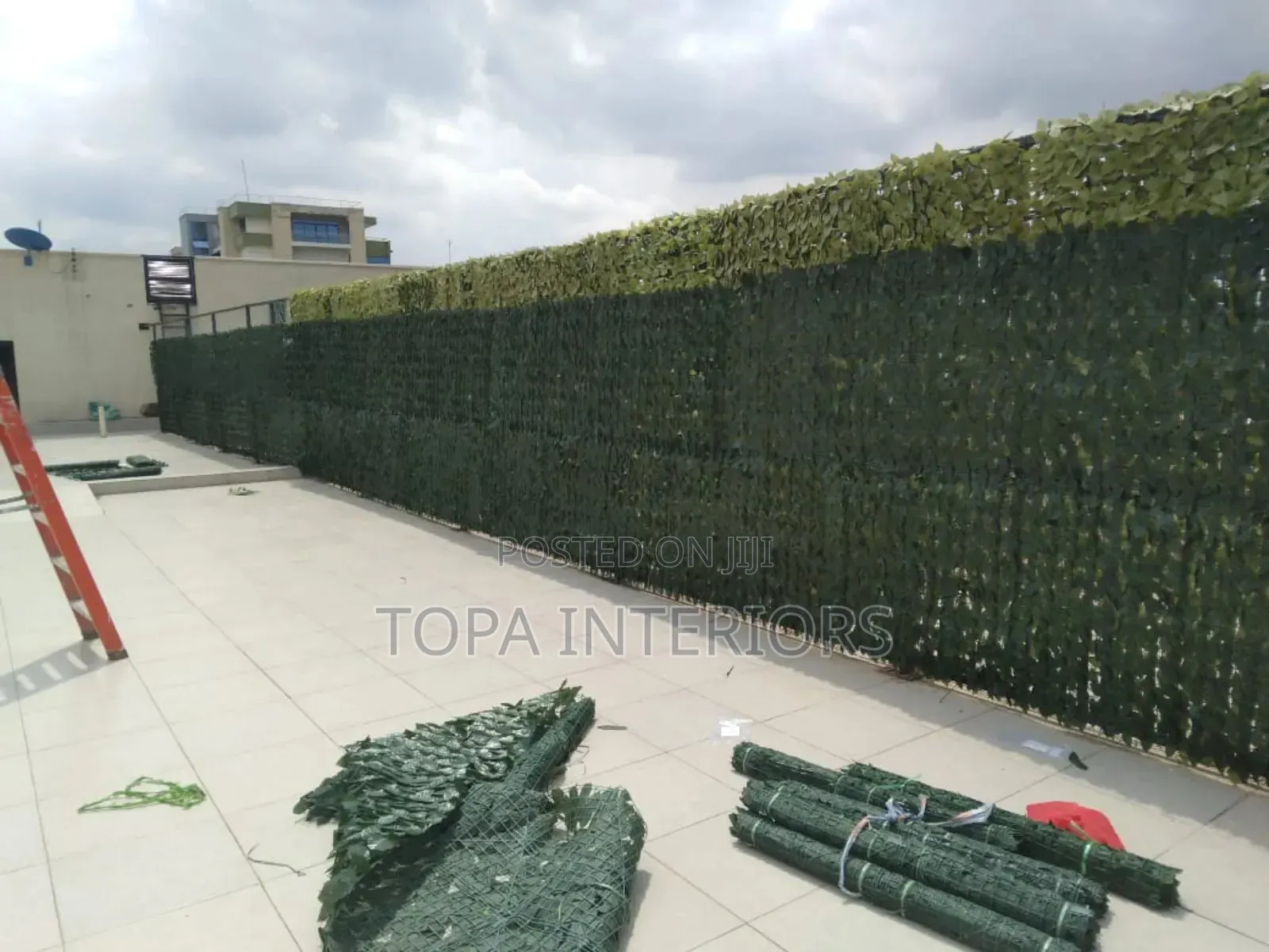 Generic Green Fencing Artificial Plants With Leaves