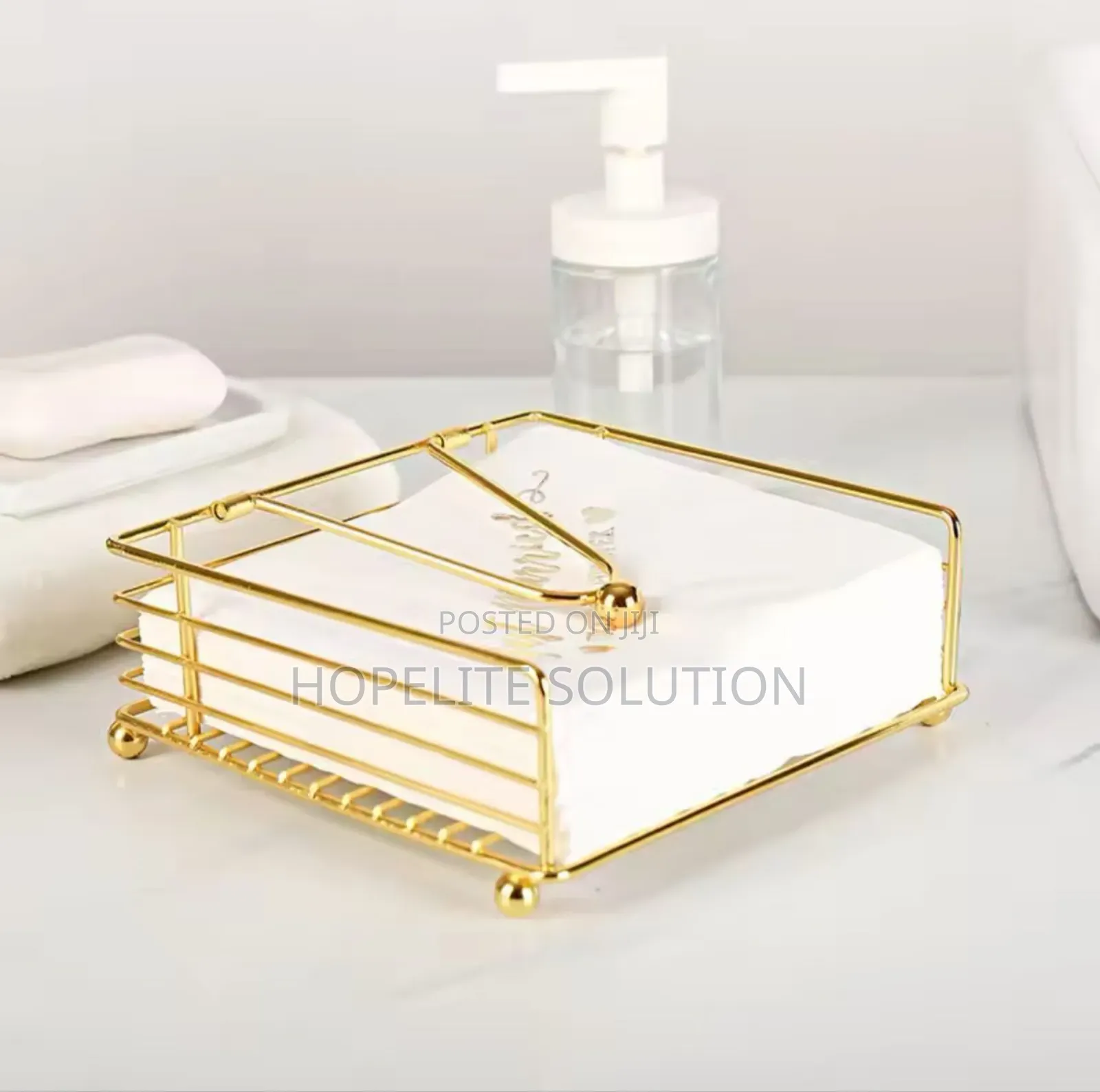 Metallic Serviette Holder
