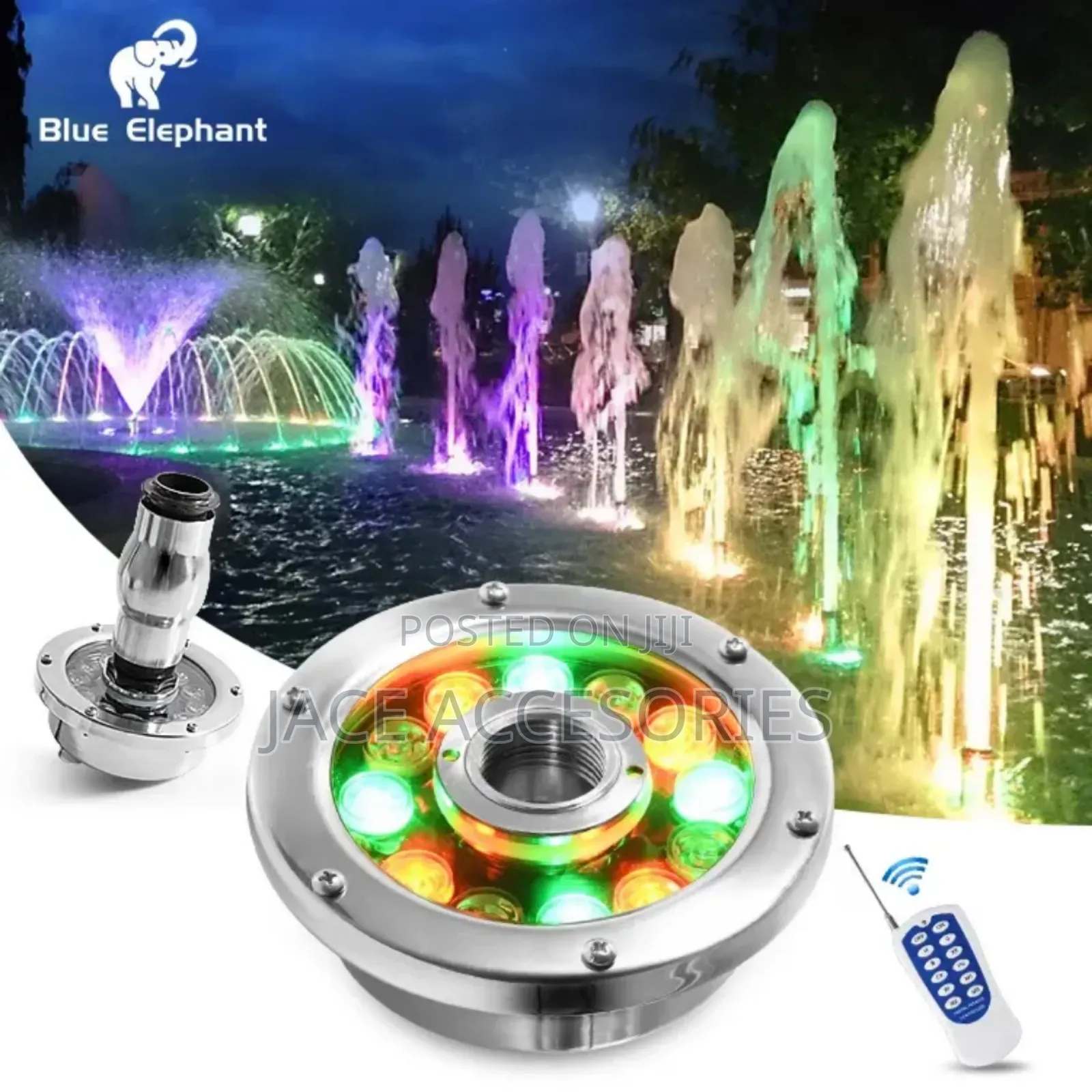 Outdoor Ip68  Foam Nozzle With Light