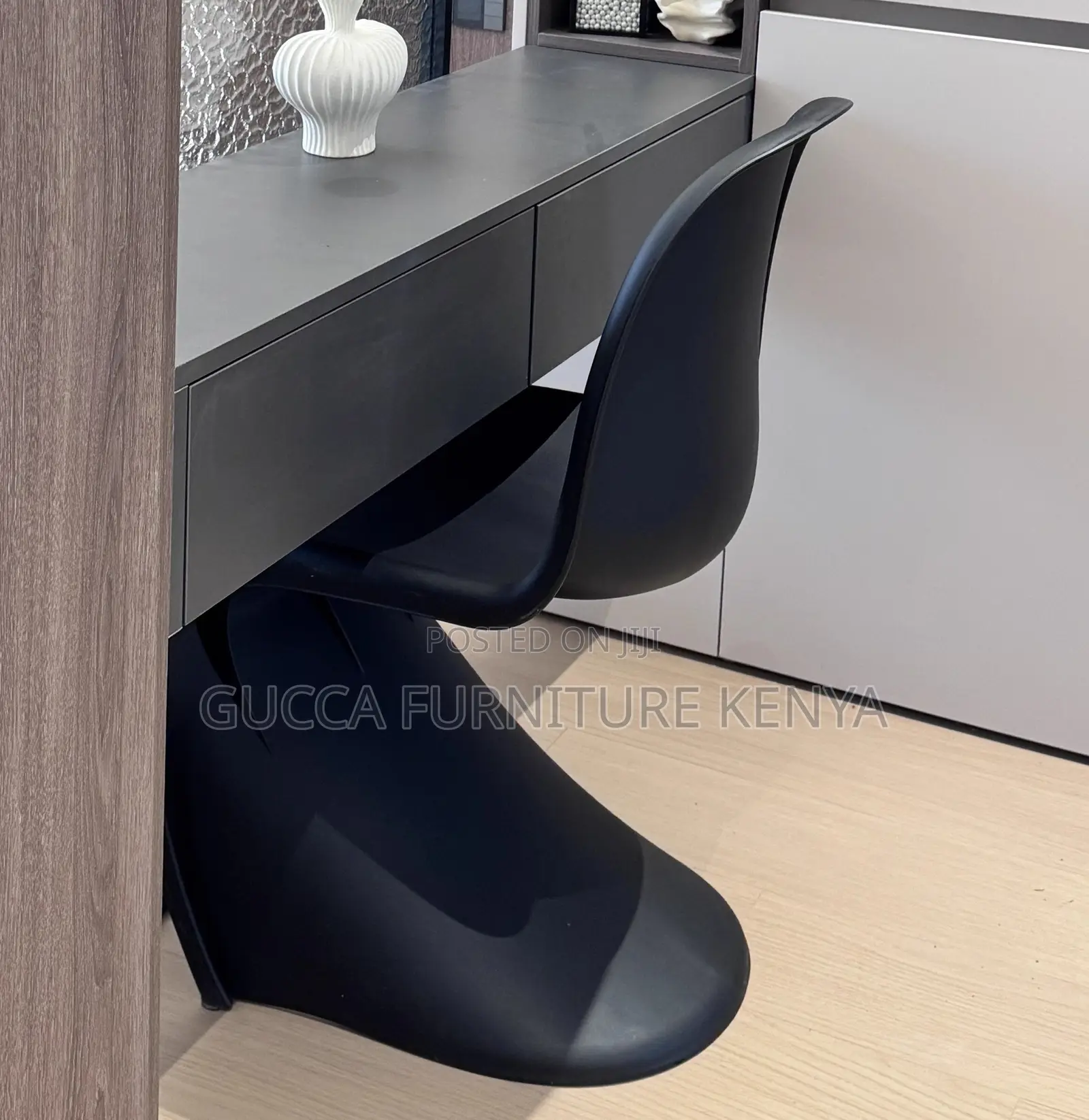 Office Chair: Stackable Black Patio Armless Dining Stool