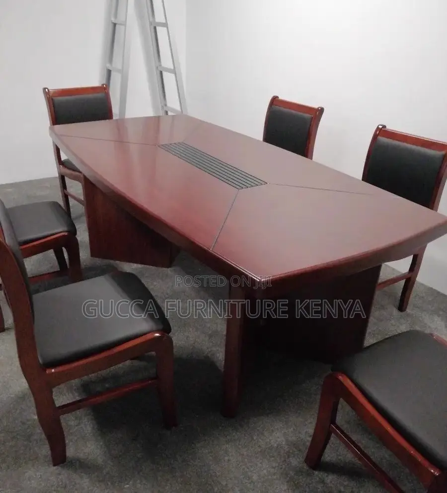 Office Table:Formal Conference Table – Casual Mahogany 240cm