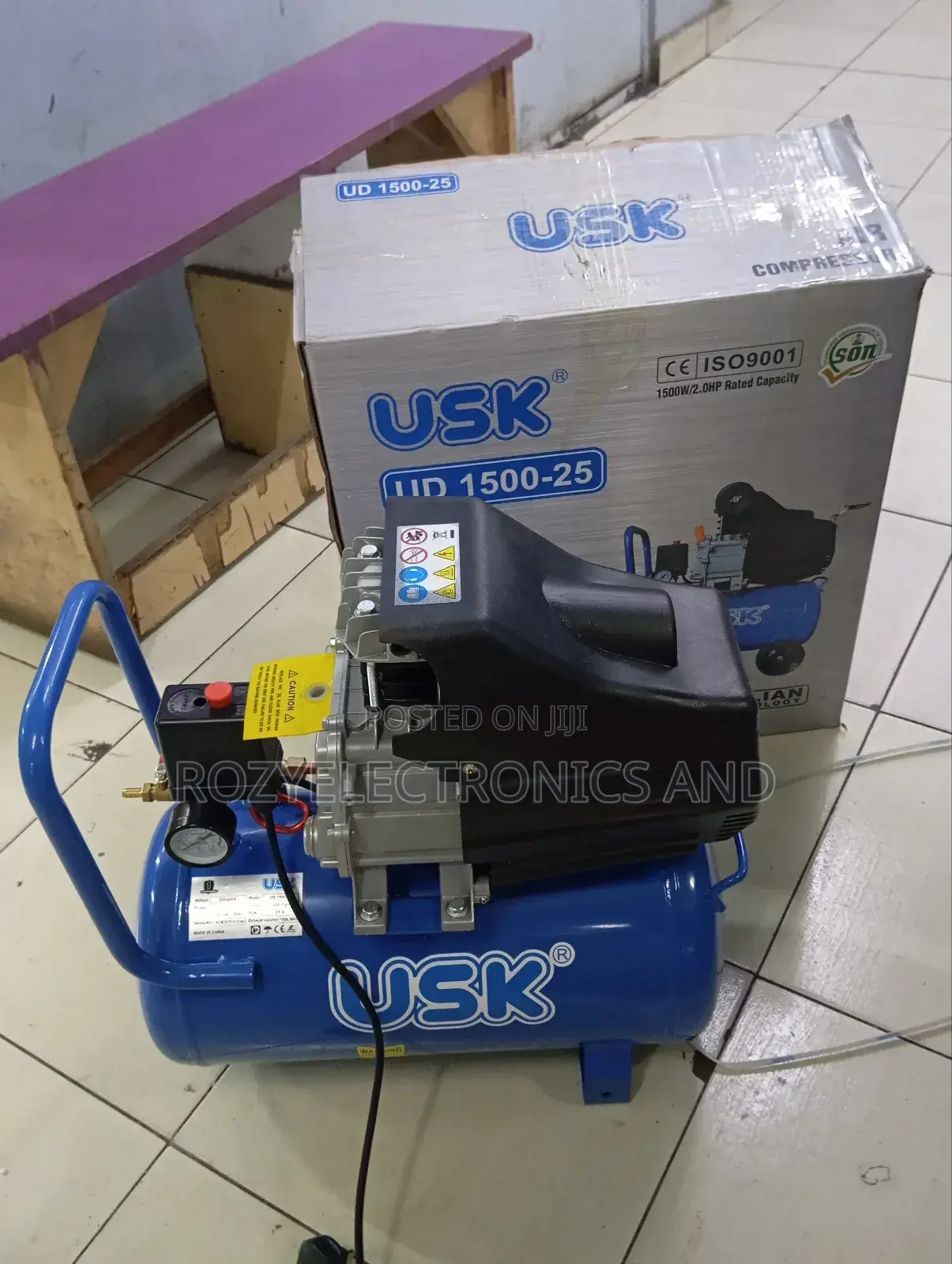 Original Air Compressor Usk Machine 25l