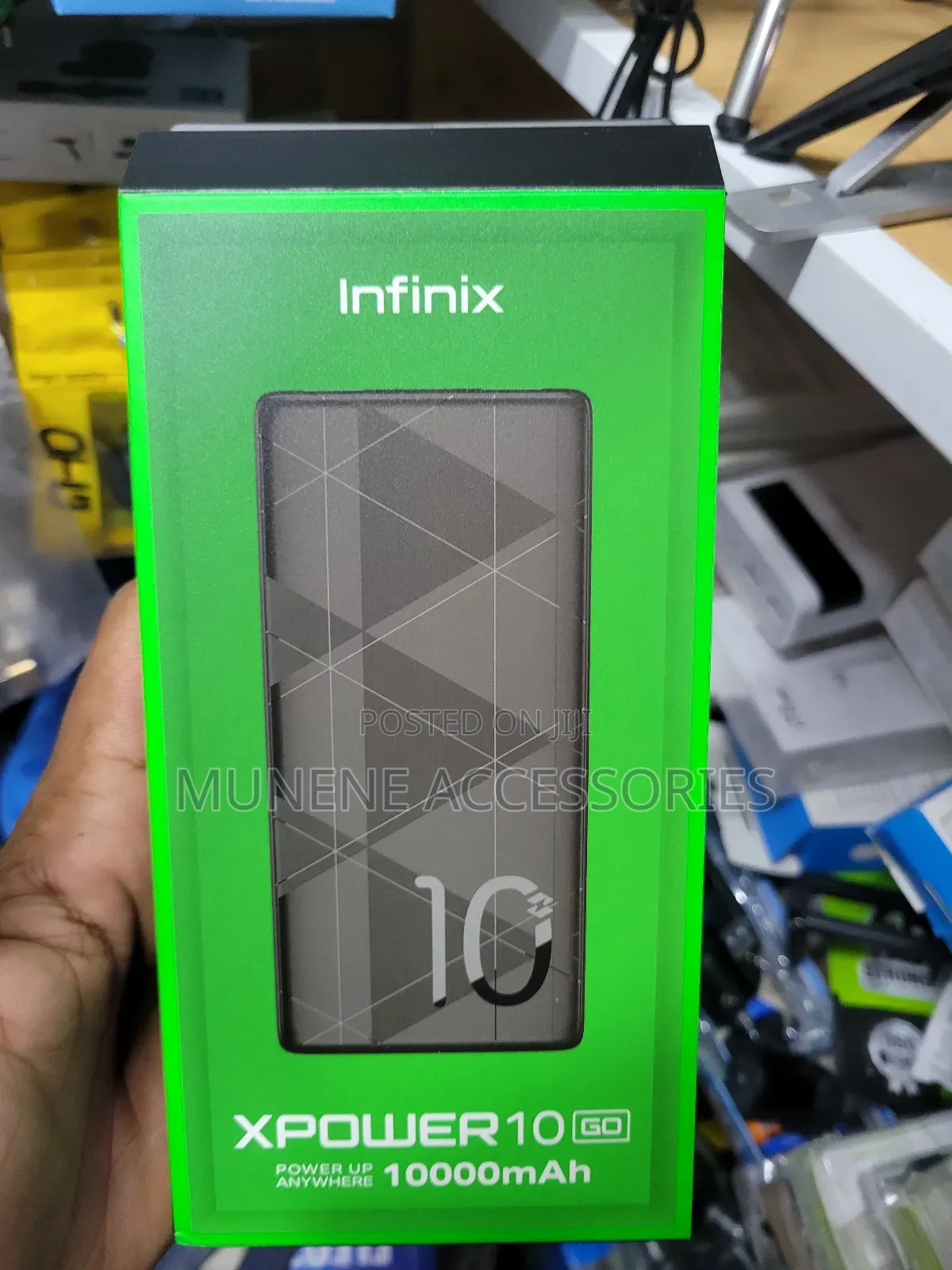 Infinix 12w Fast Charging Portable 10000mah Powerbank 2usb