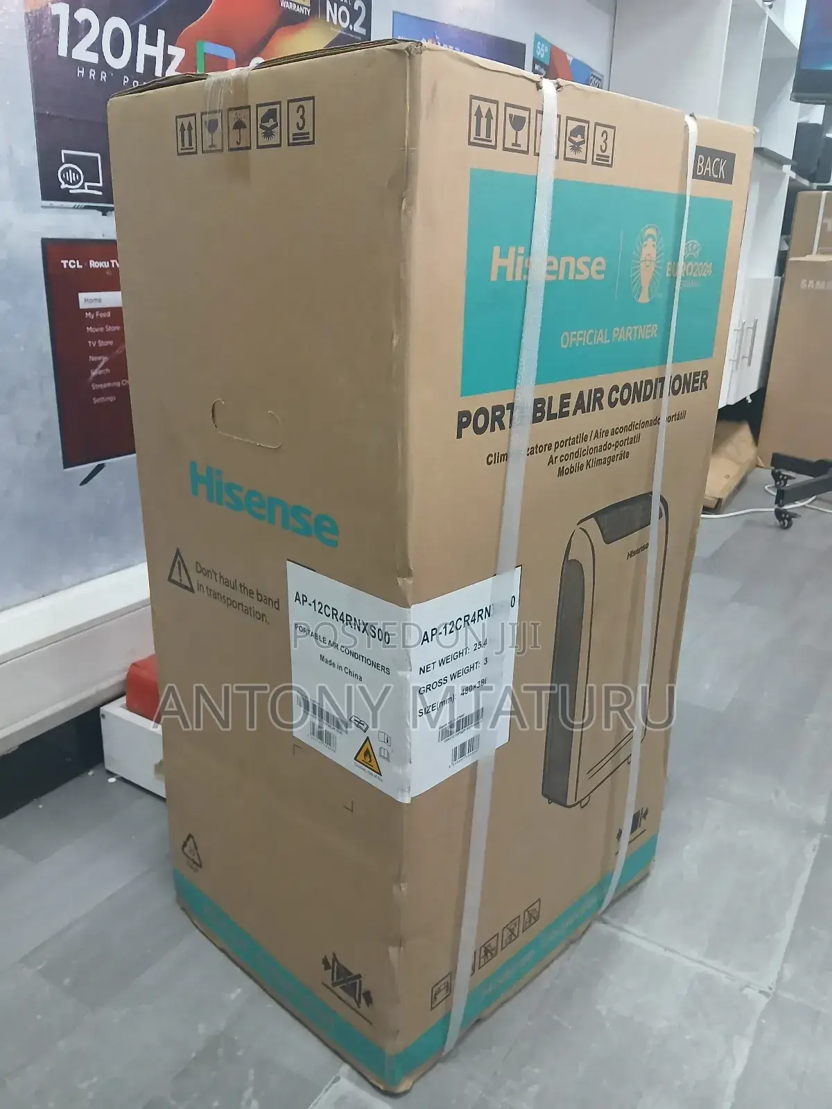 Hisense 12000btu Portable Air Conditioner Ap-12cr4rnxs00