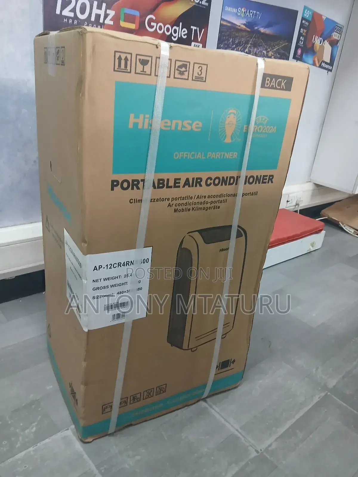 Hisense 12000btu Portable Air Conditioner Ap-12cr4rnxs00