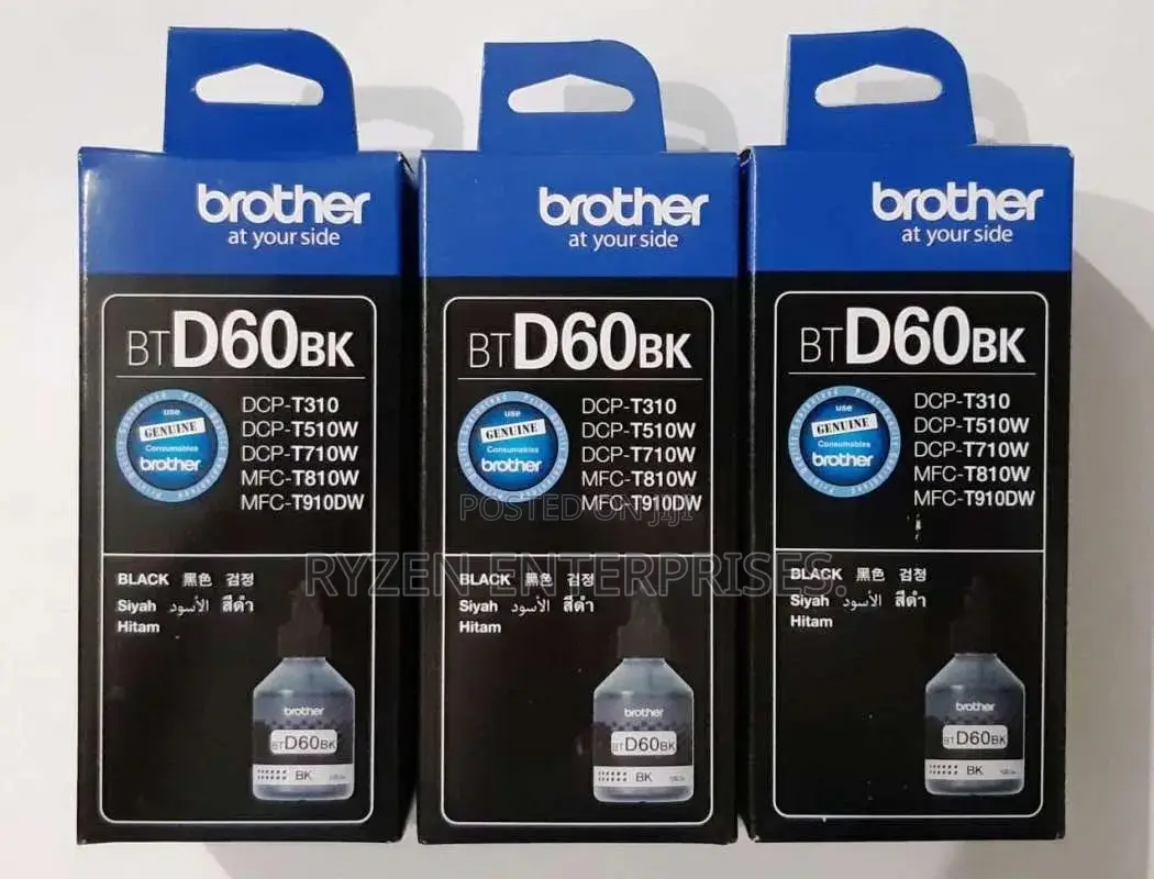 Brother D60 Black Ink
