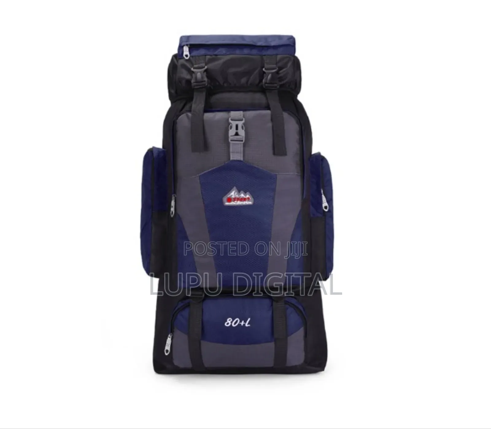 80ltrs Waterproof Unisex Hiking Backpack –