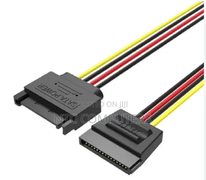 Vention Sata 15p Power Extension Cable 0.3m Black