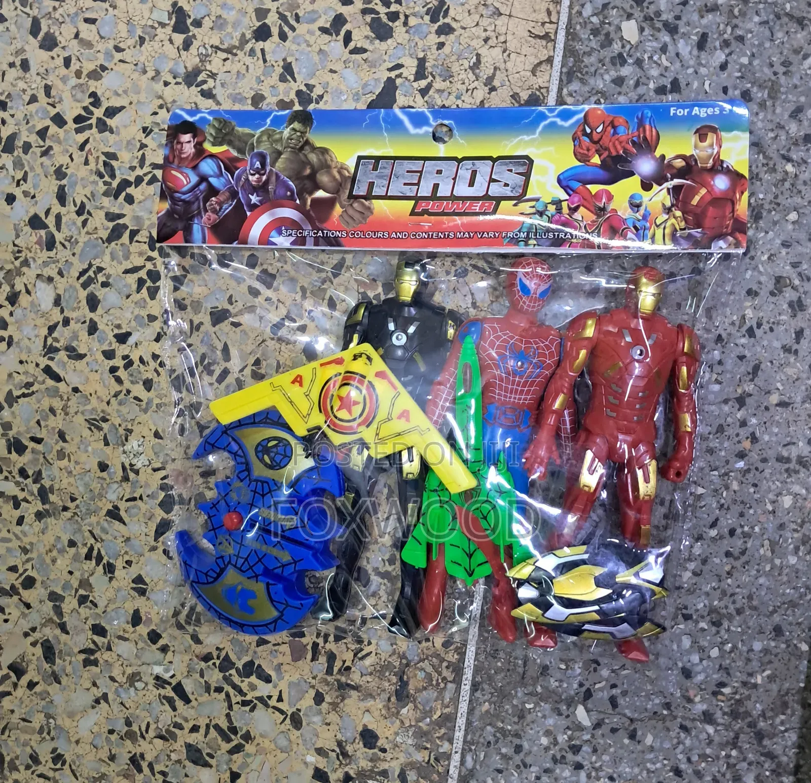 A Set of Marvel Superhero