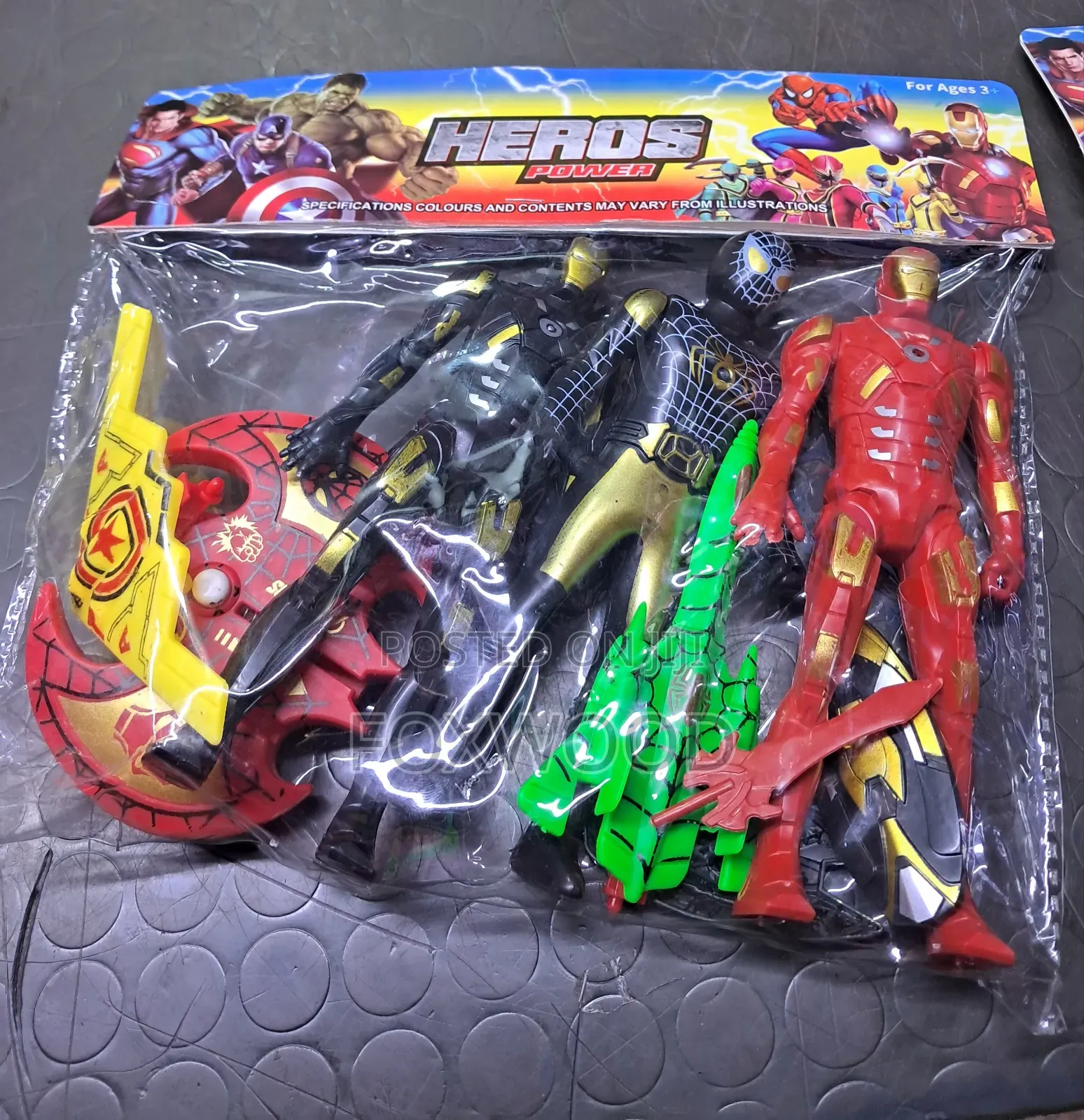 A Set of Marvel Superhero