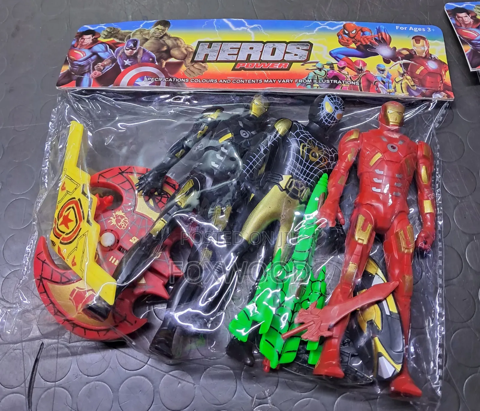 A Set of Marvel Superhero