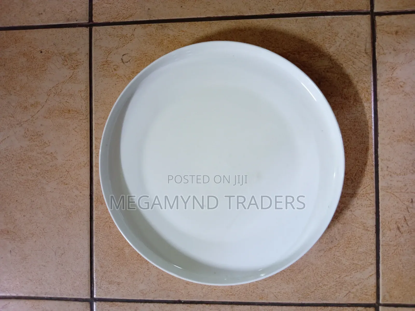 6pc Ceramic Dinner Plates Size 10inch/Restaurant Plates