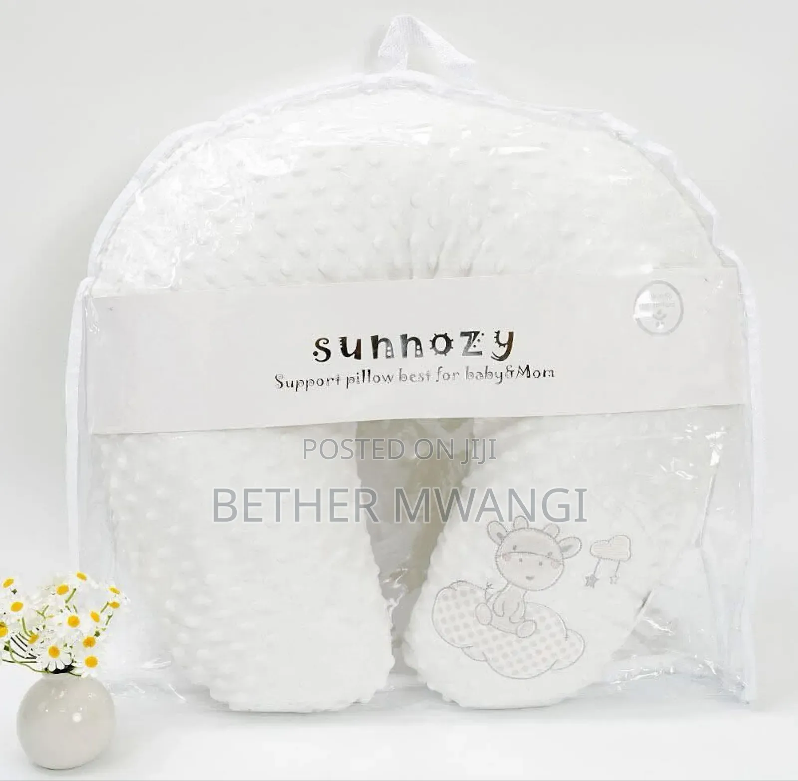 Sunnozy C-Shaped Nursing Pillow in Kenya.