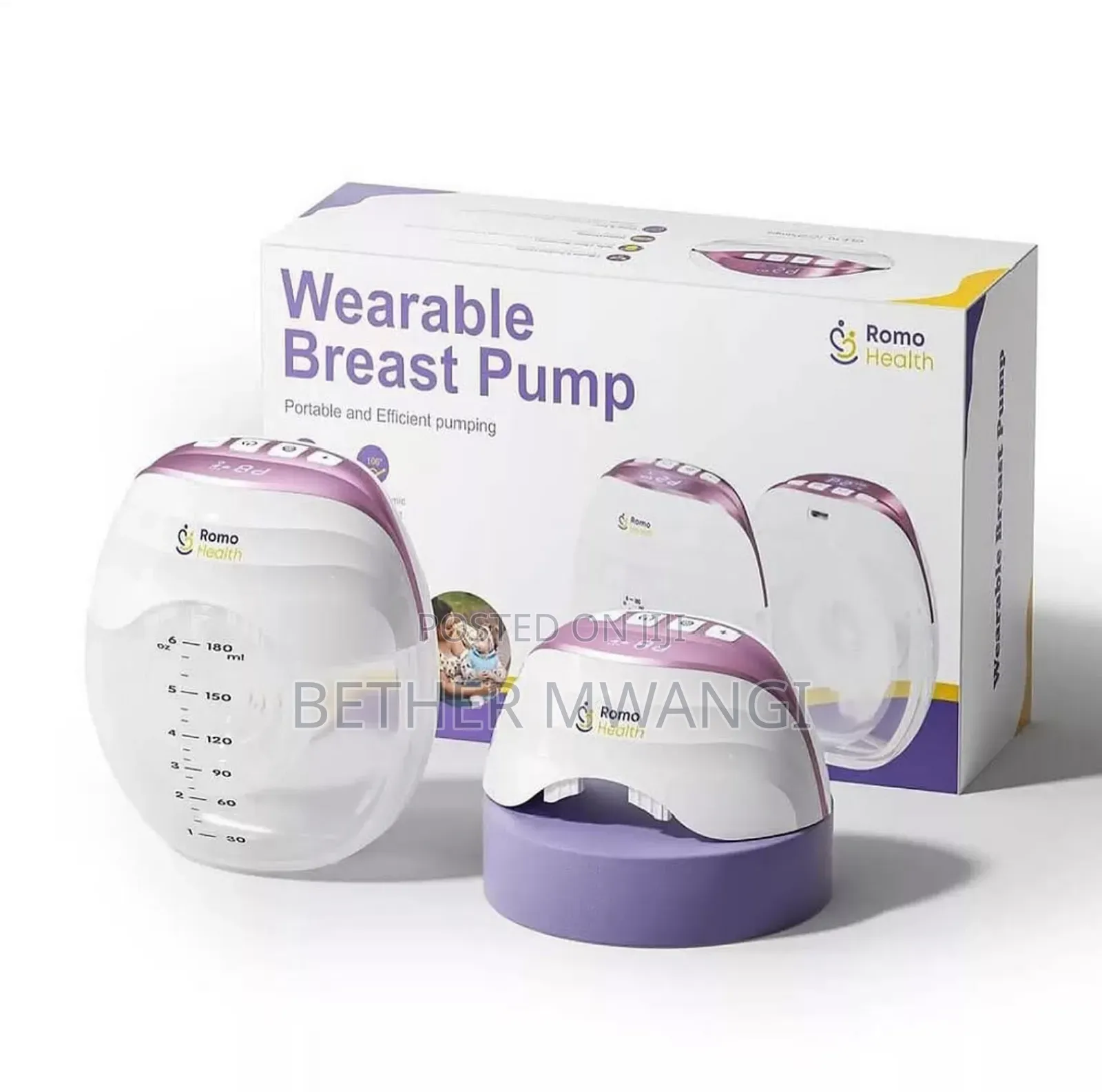Romo Health Double Wearable Breast Pump in Kenya