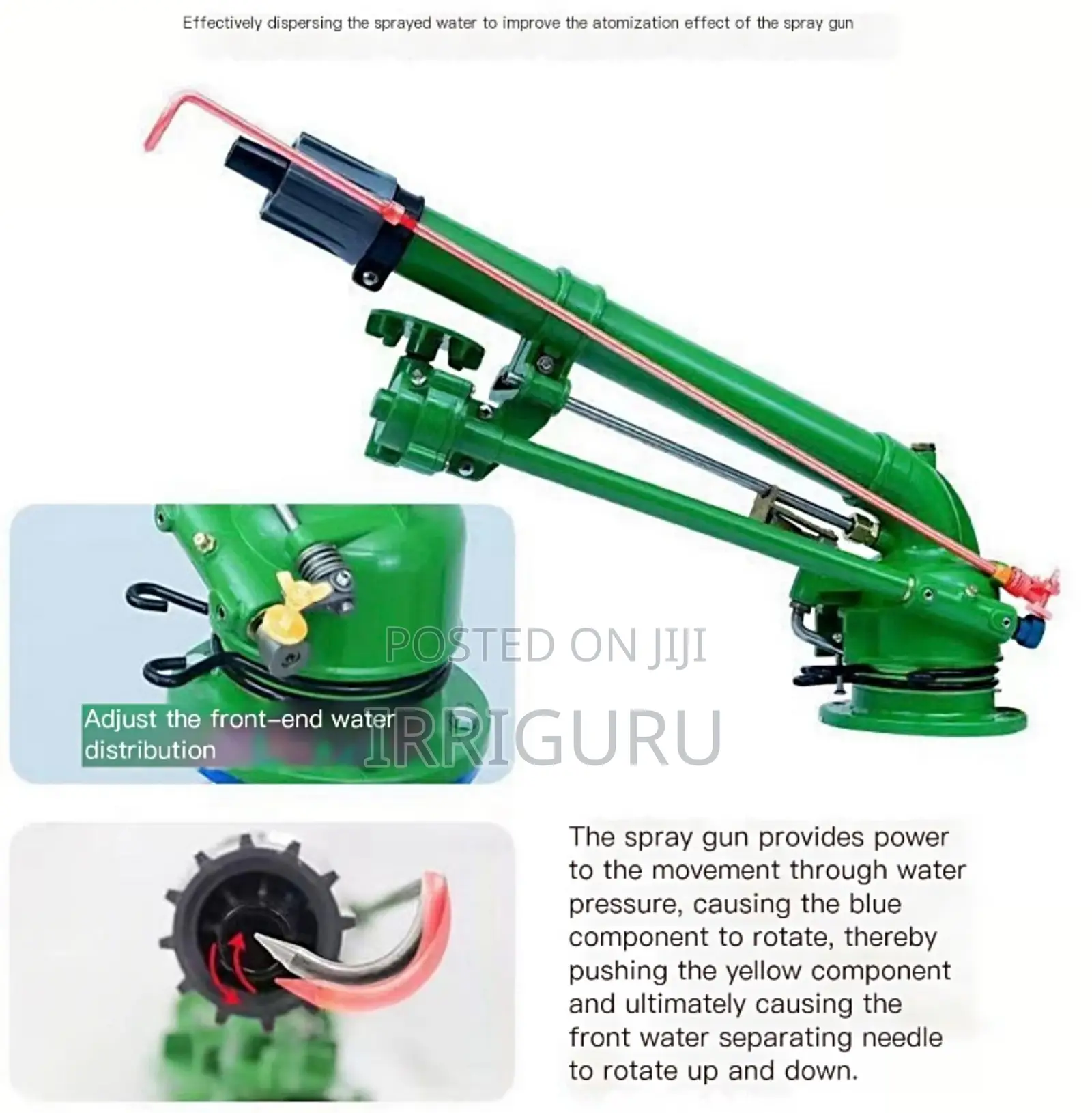 50 Type Turbocharged Sprinkler Irrigation Machine