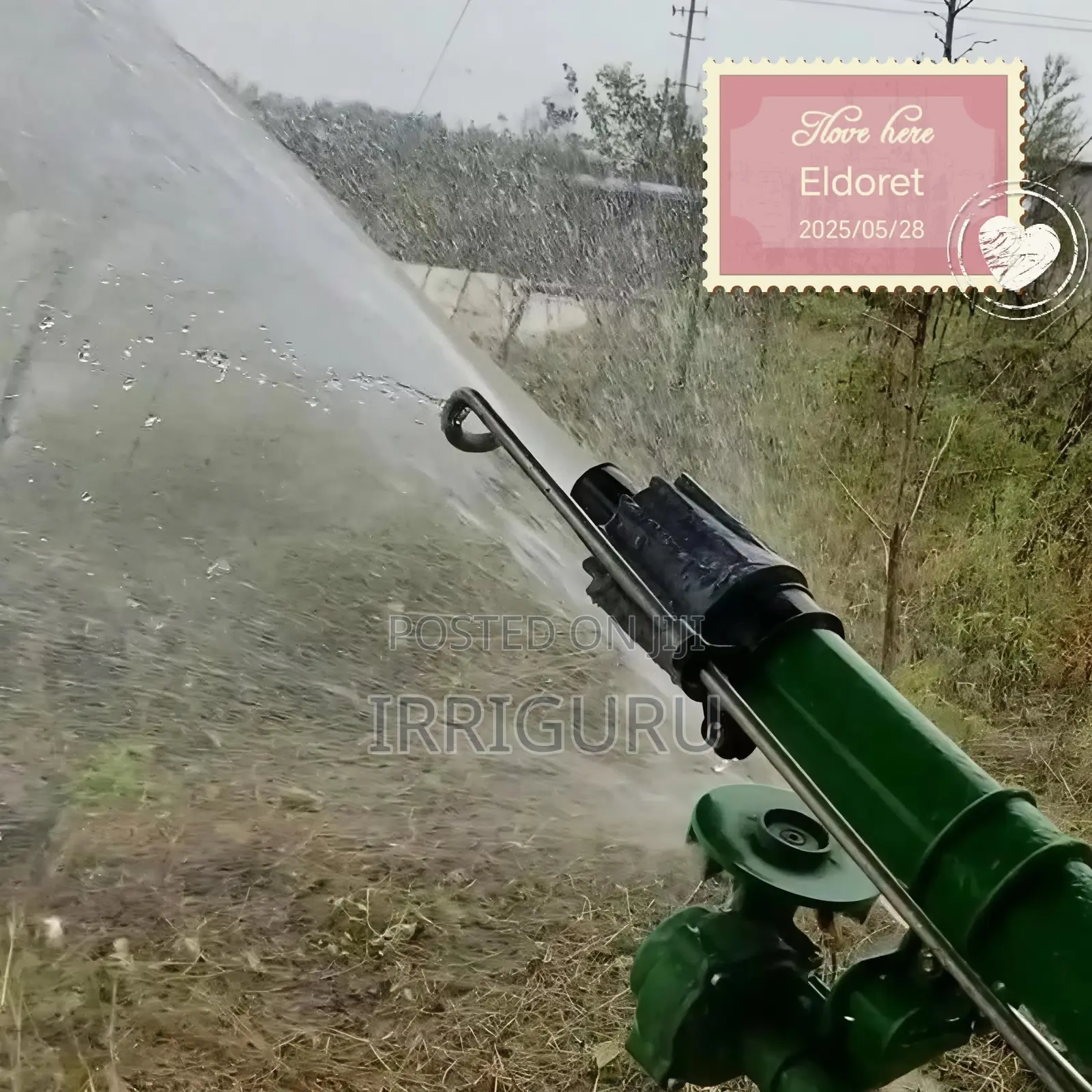 50 Type Turbocharged Sprinkler Irrigation Machine