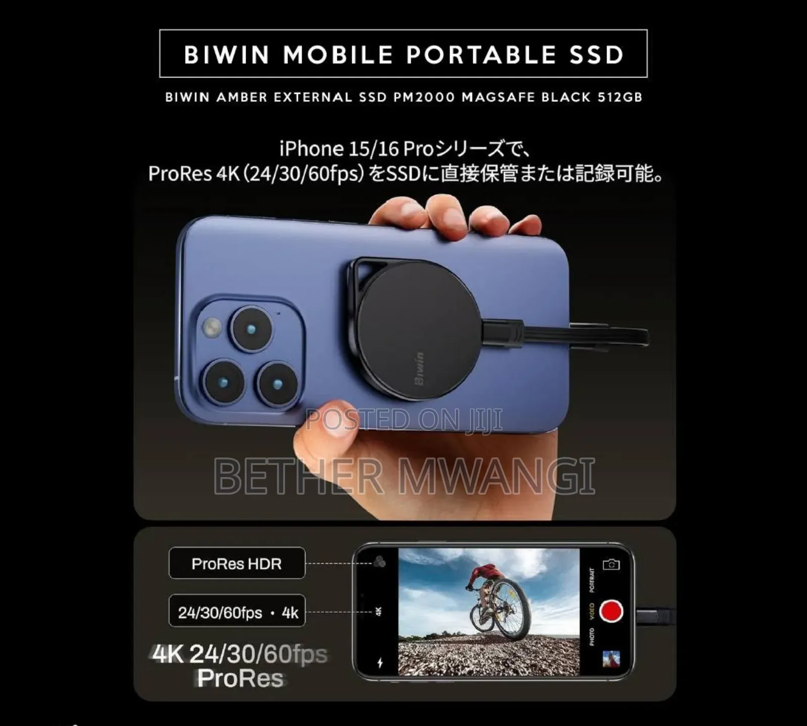 Biwin Mobile Portable SSD in Kenya