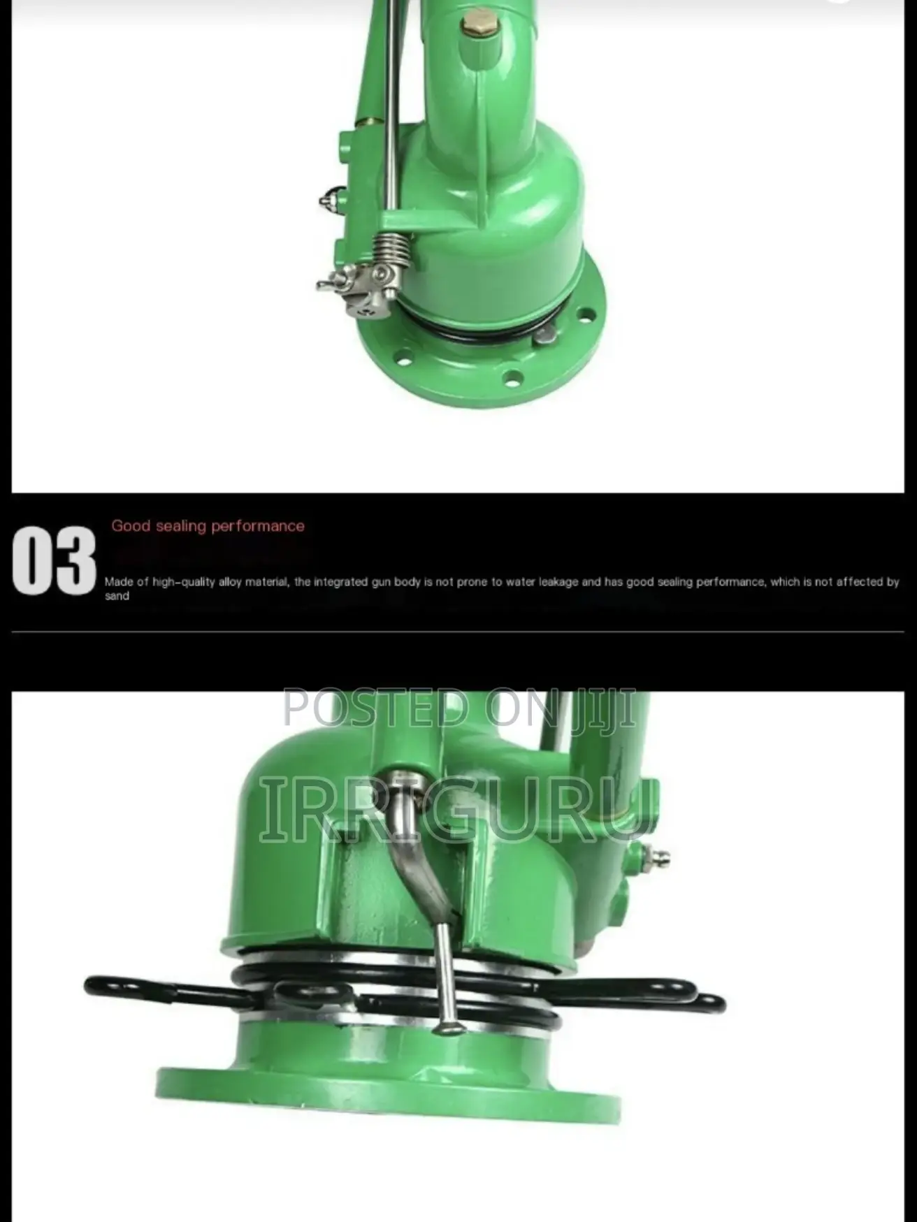 Corn Irrigation Turbocharged Sprinkler Irrigation Machine