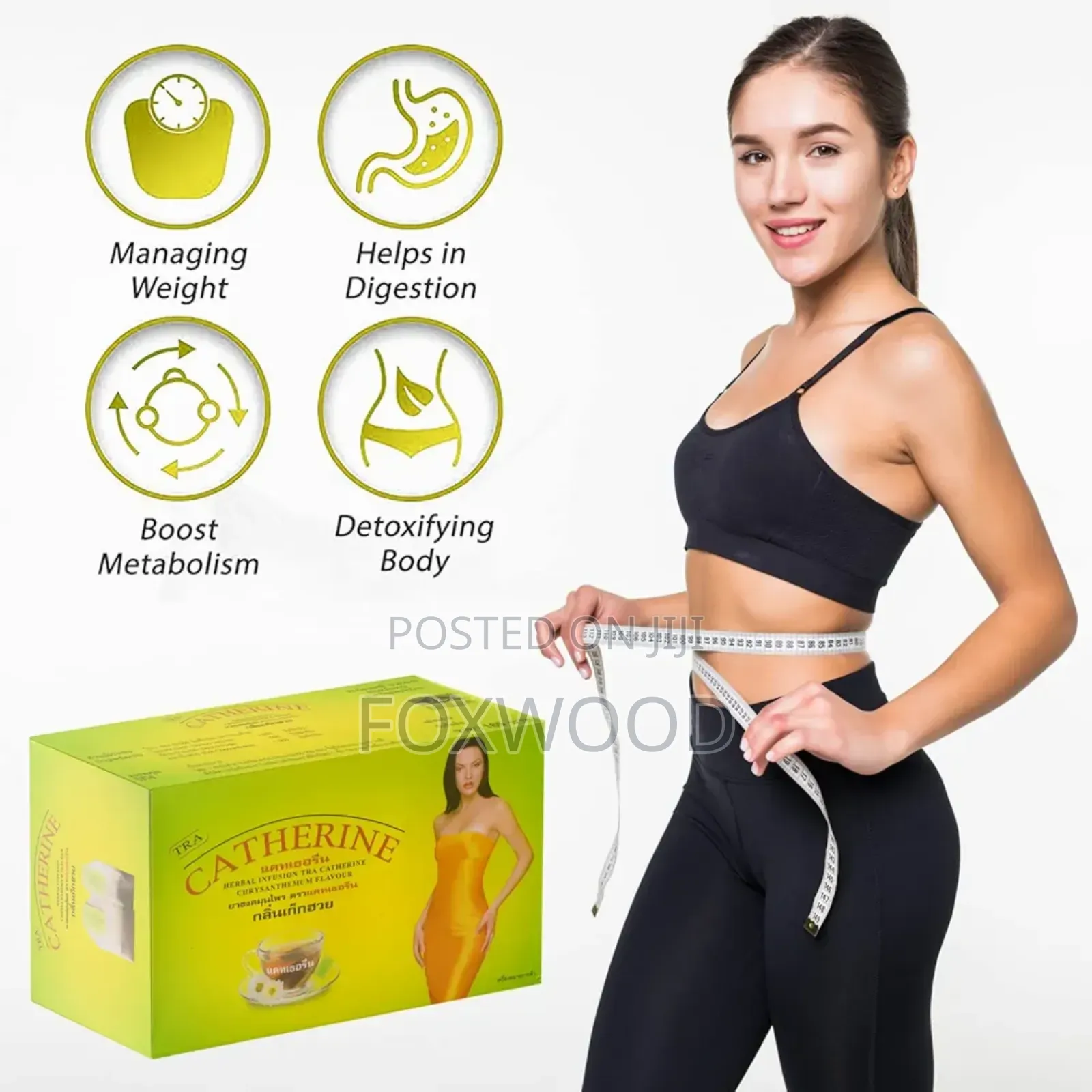 Catherine Herbal Slimming Tea for Weight Loss 28 Sachets