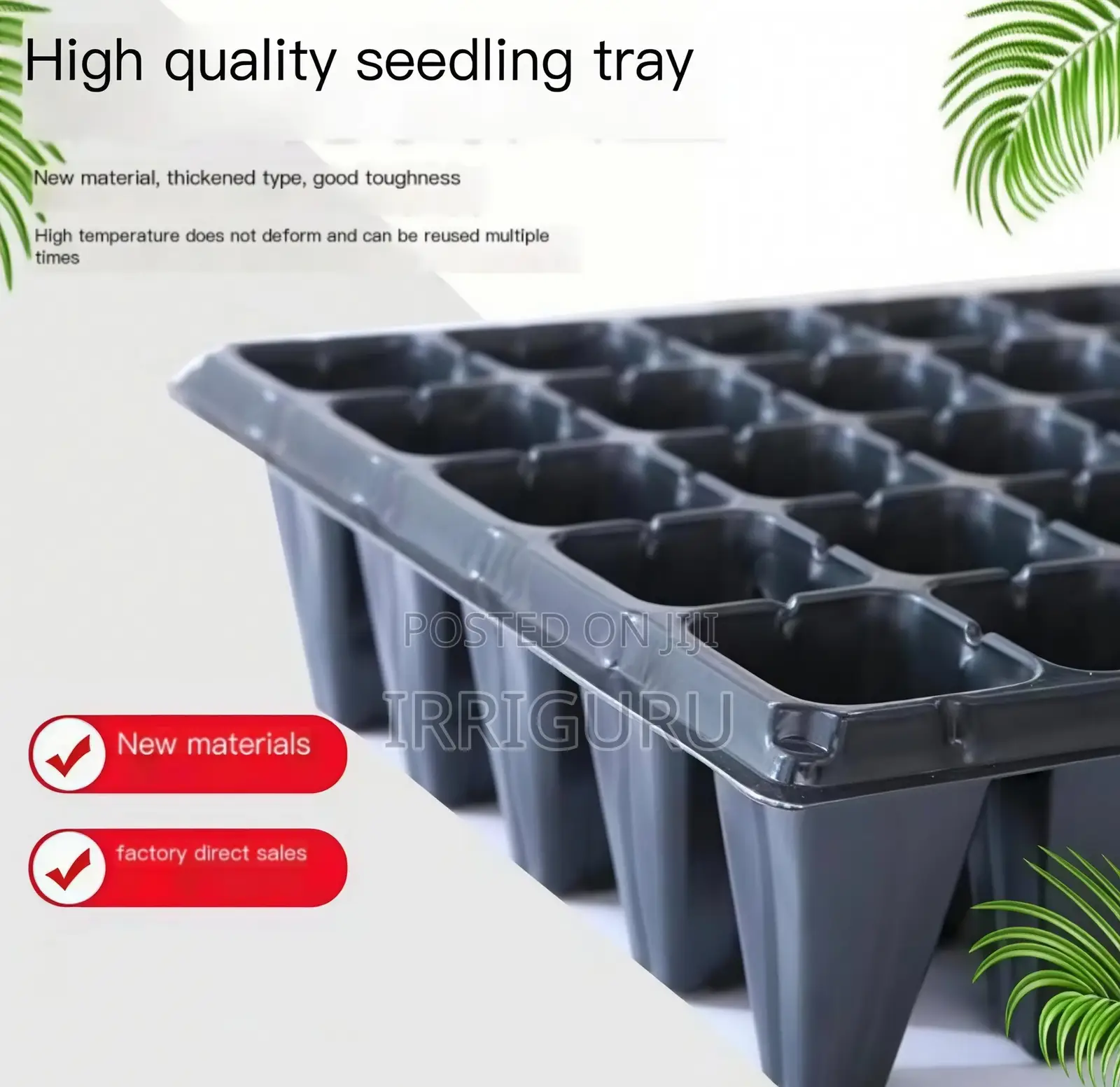 128-Hole Seedling Trayhigh Survival Rate of Planting