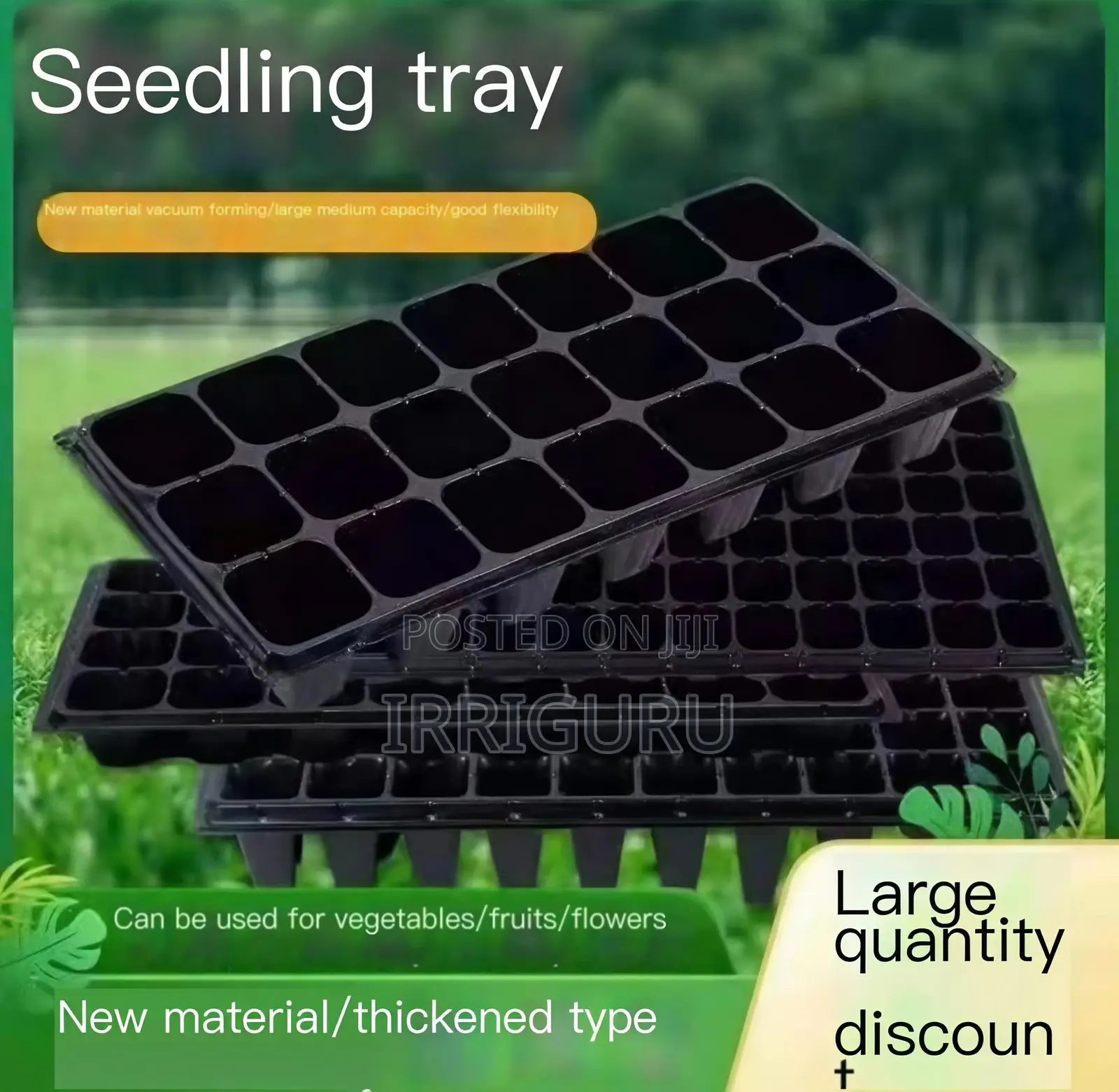 128-Hole Seedling Trayhigh Survival Rate of Planting