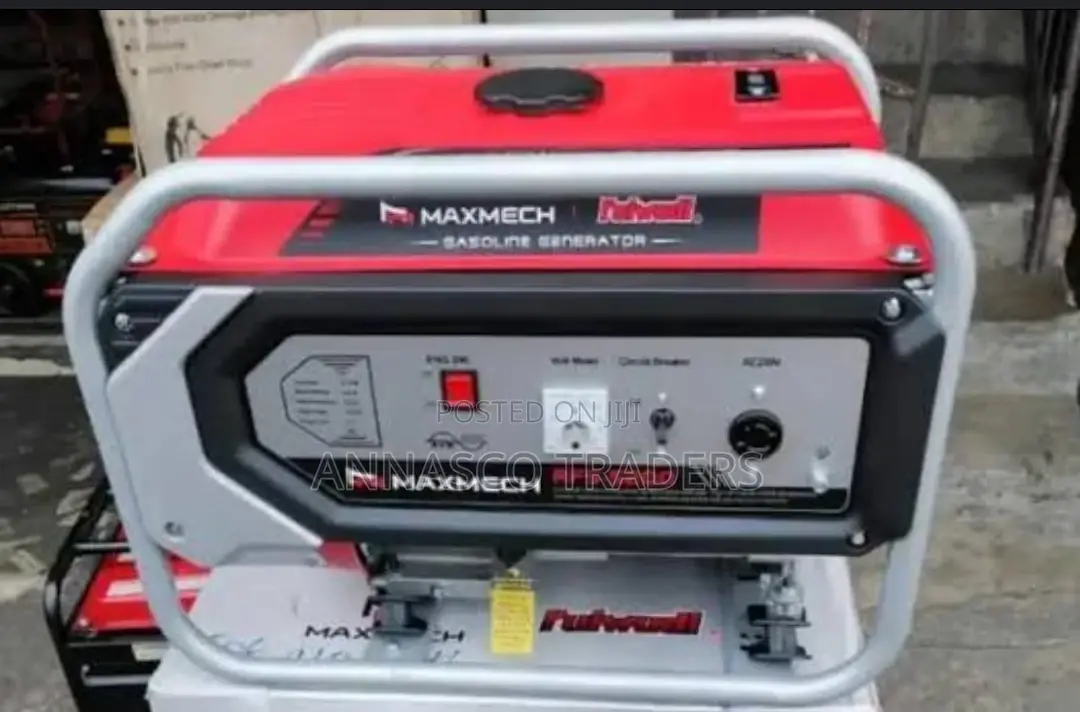Maxmech Rfs-3800 Petrol /Manual Generator 2.8 Kva/2.2 Kw