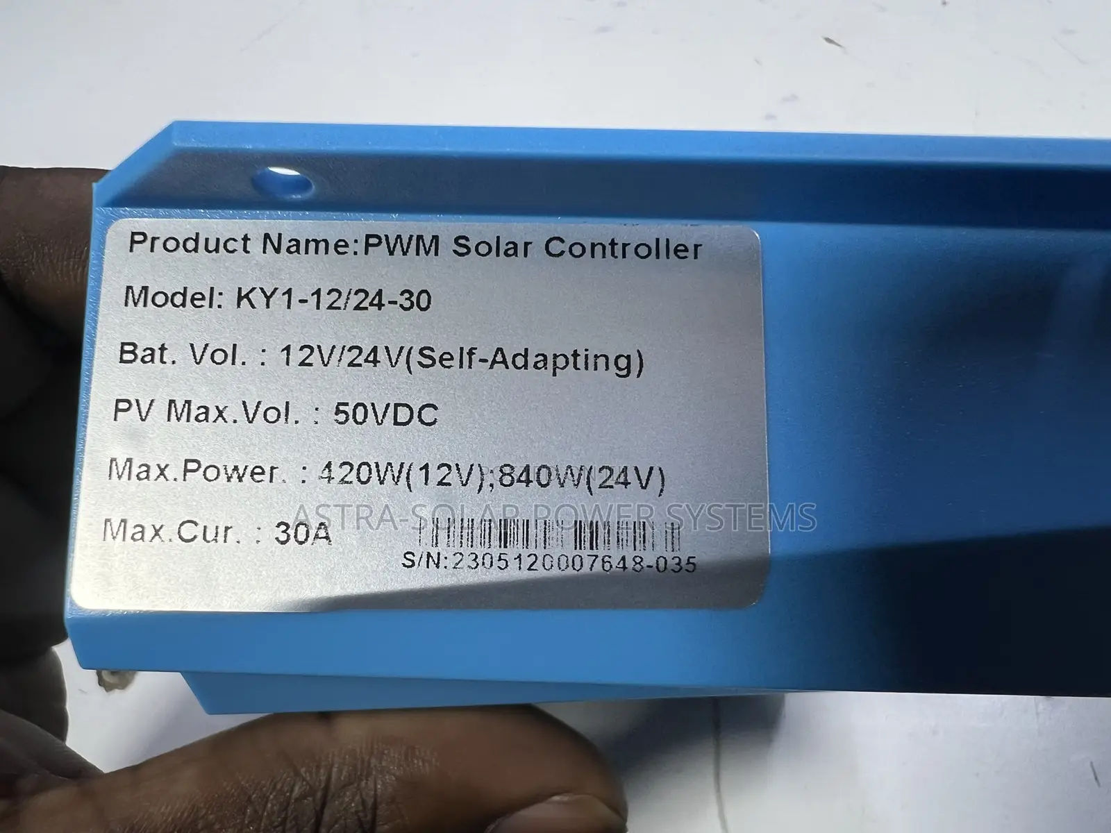 Zamdon 30a PWM Charge Controller