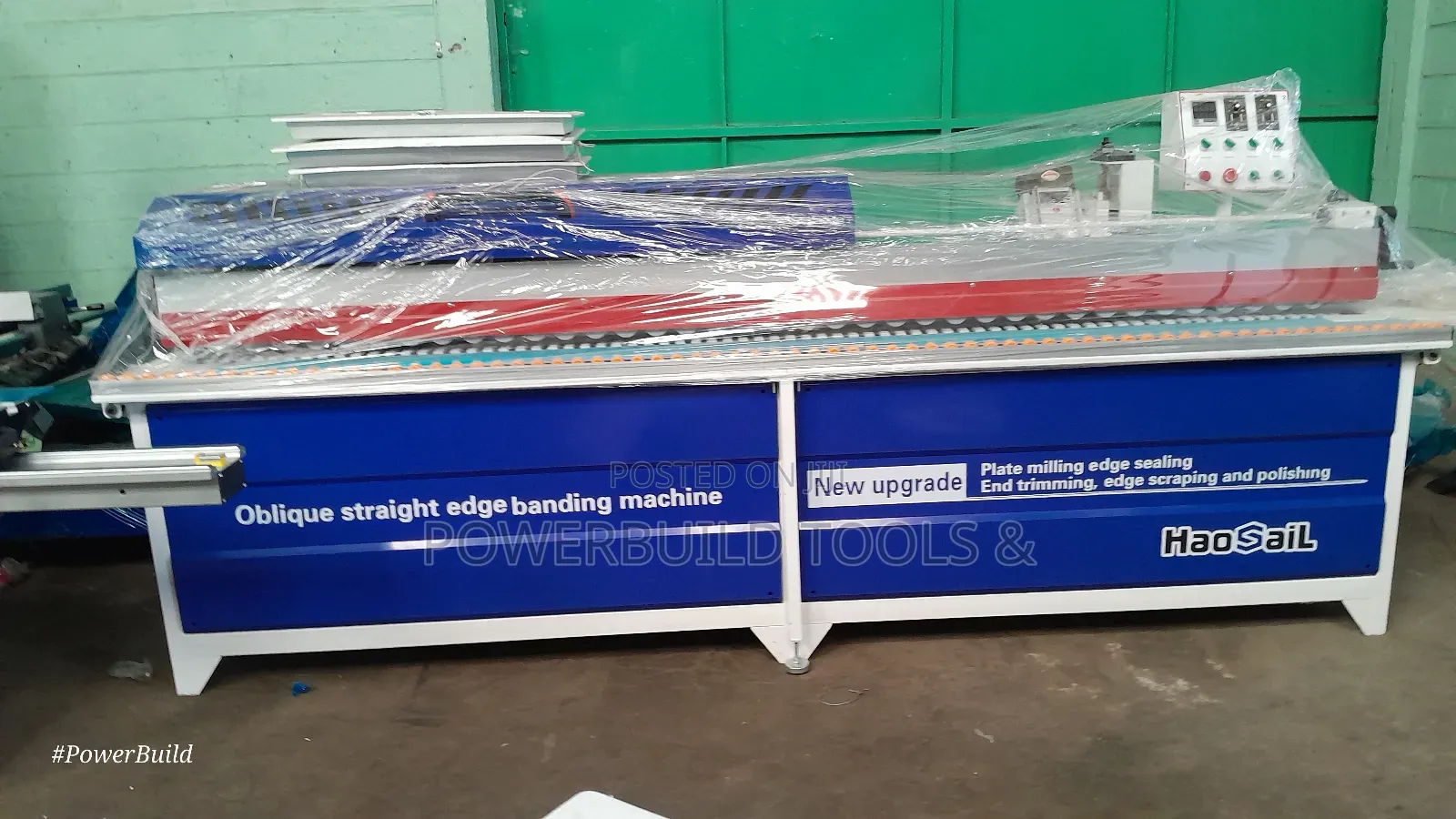Oblique/Straight Edge Banding Machine