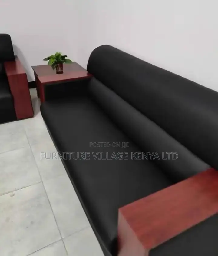 Sofas: Casual Modern Executive Reception Sofa Set for Five