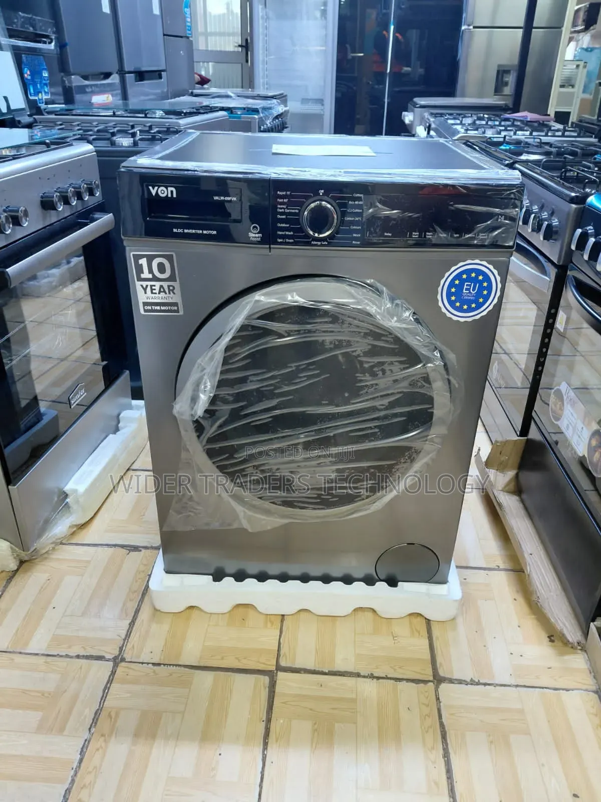 Von 9kg Front Load  Washing Machine Valw-09fvk